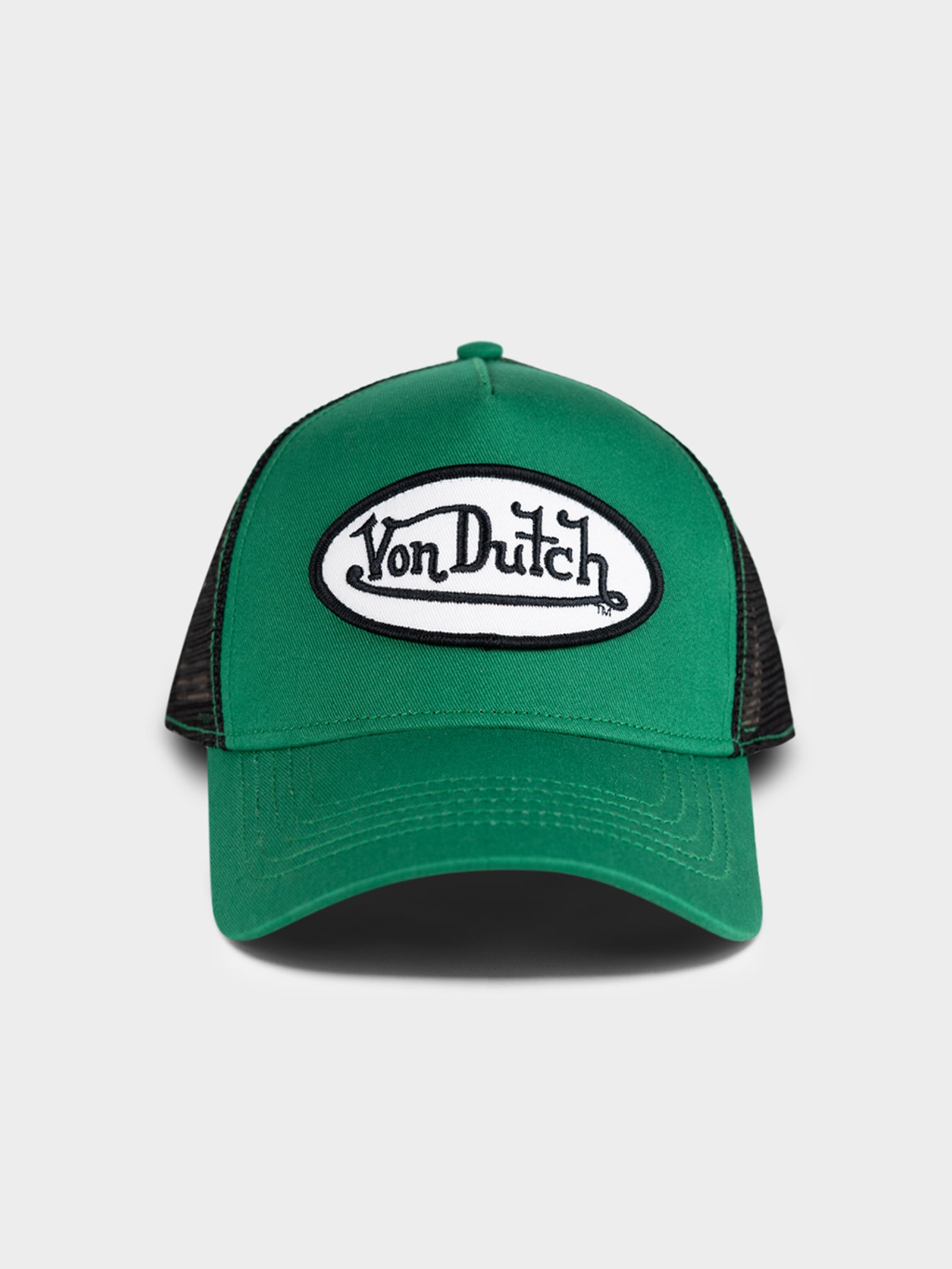 Trucker Cap in Green & Black