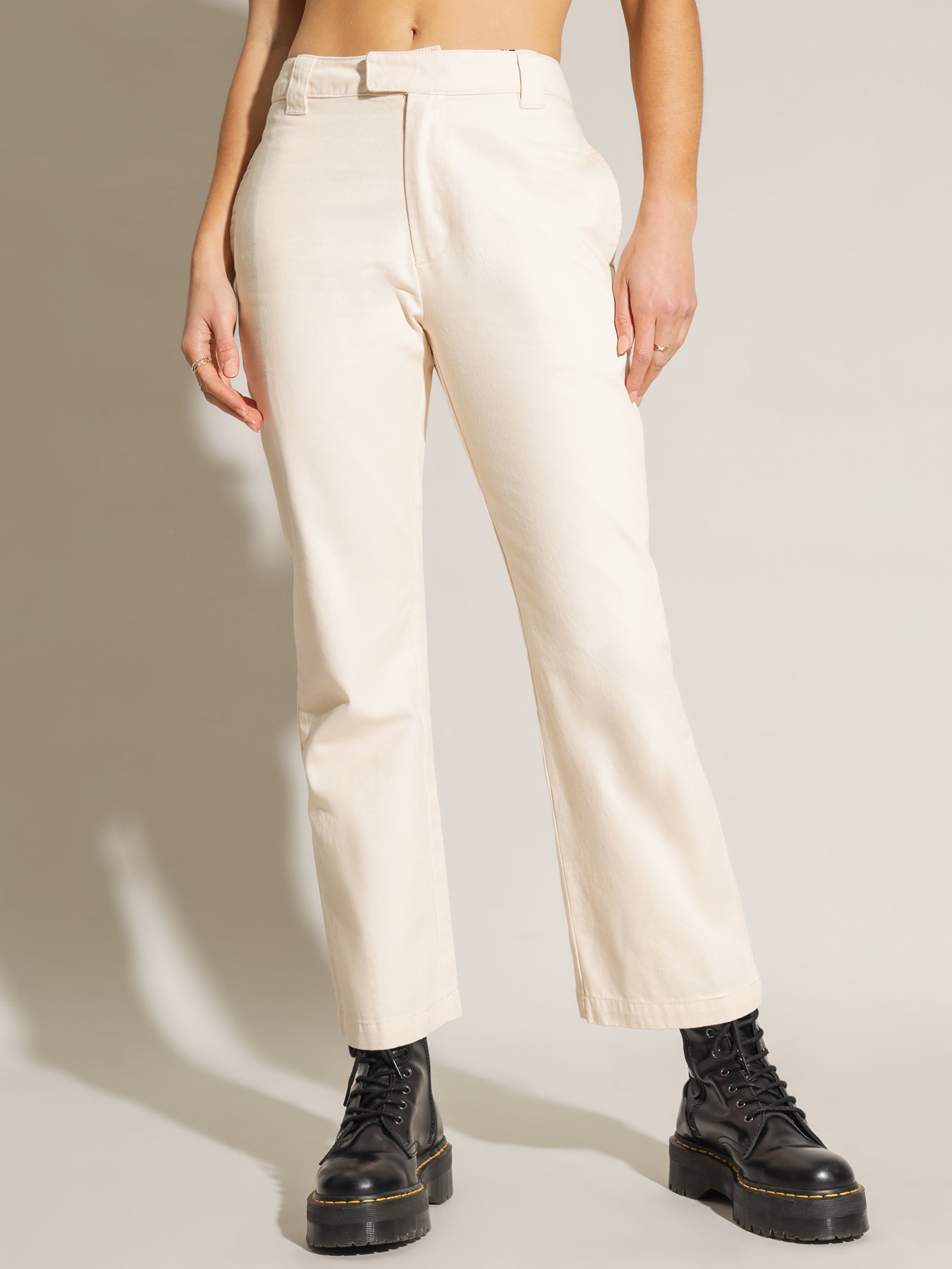 94 Flare Pants in Dove White