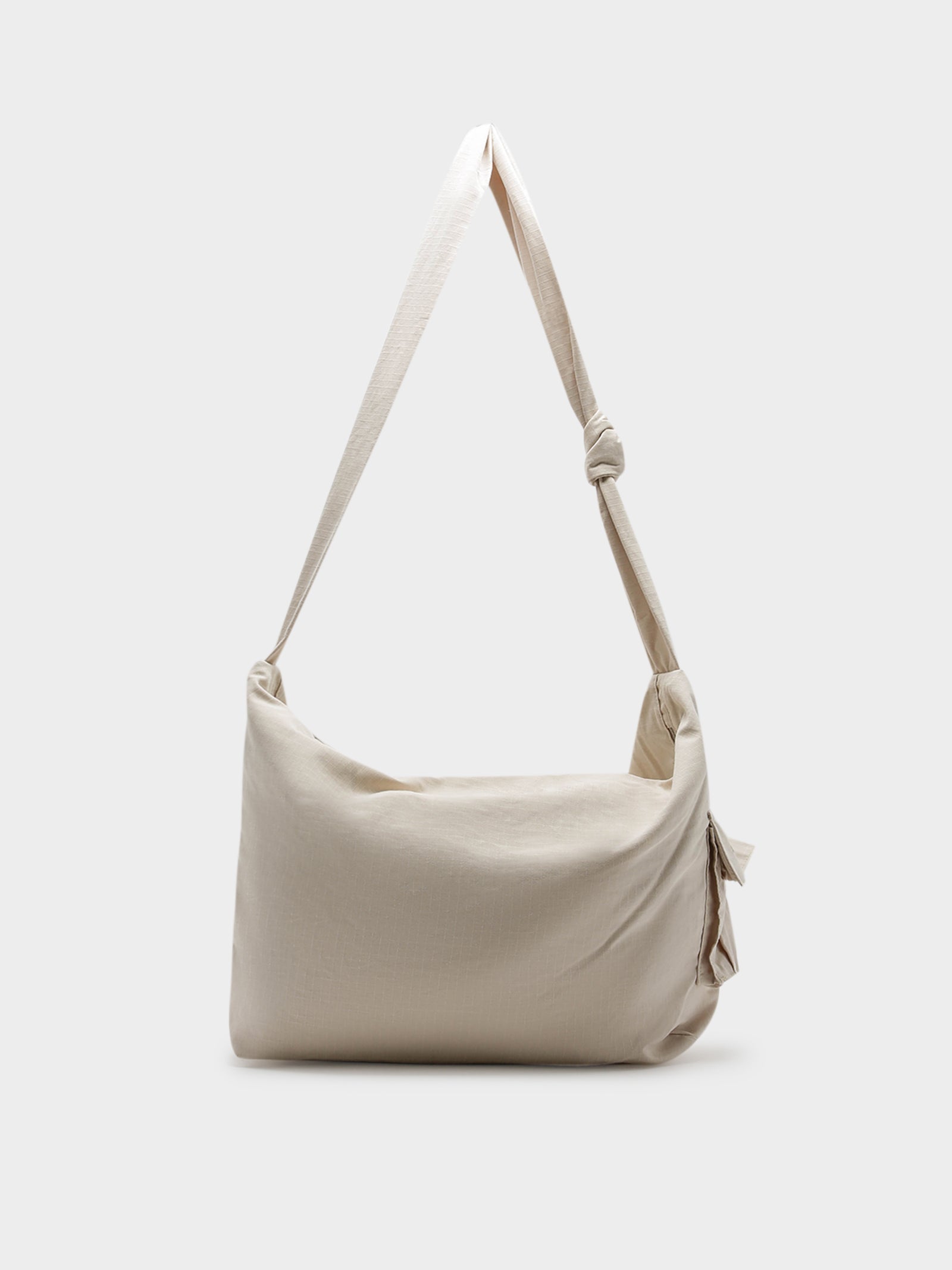 Wyatt Cargo Crossbody Bag in Ecru