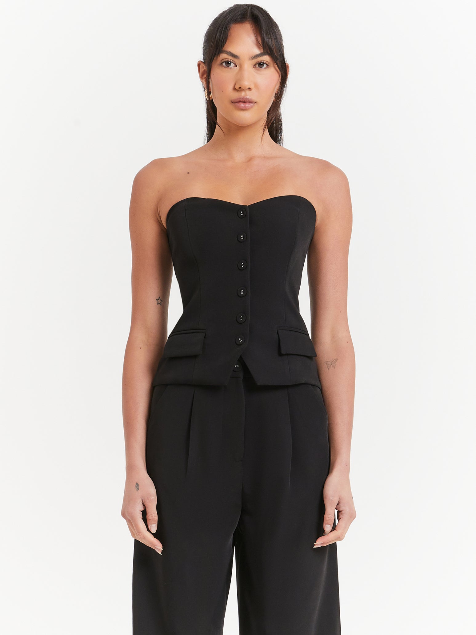 Hart Bodice in Black