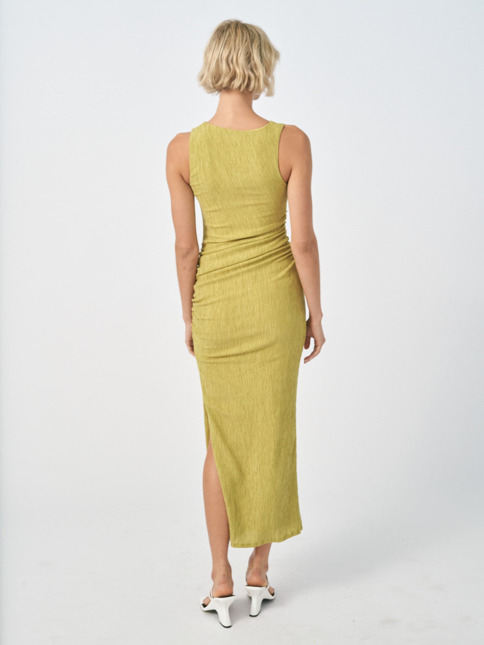 Evoke Midi Dress in Fern