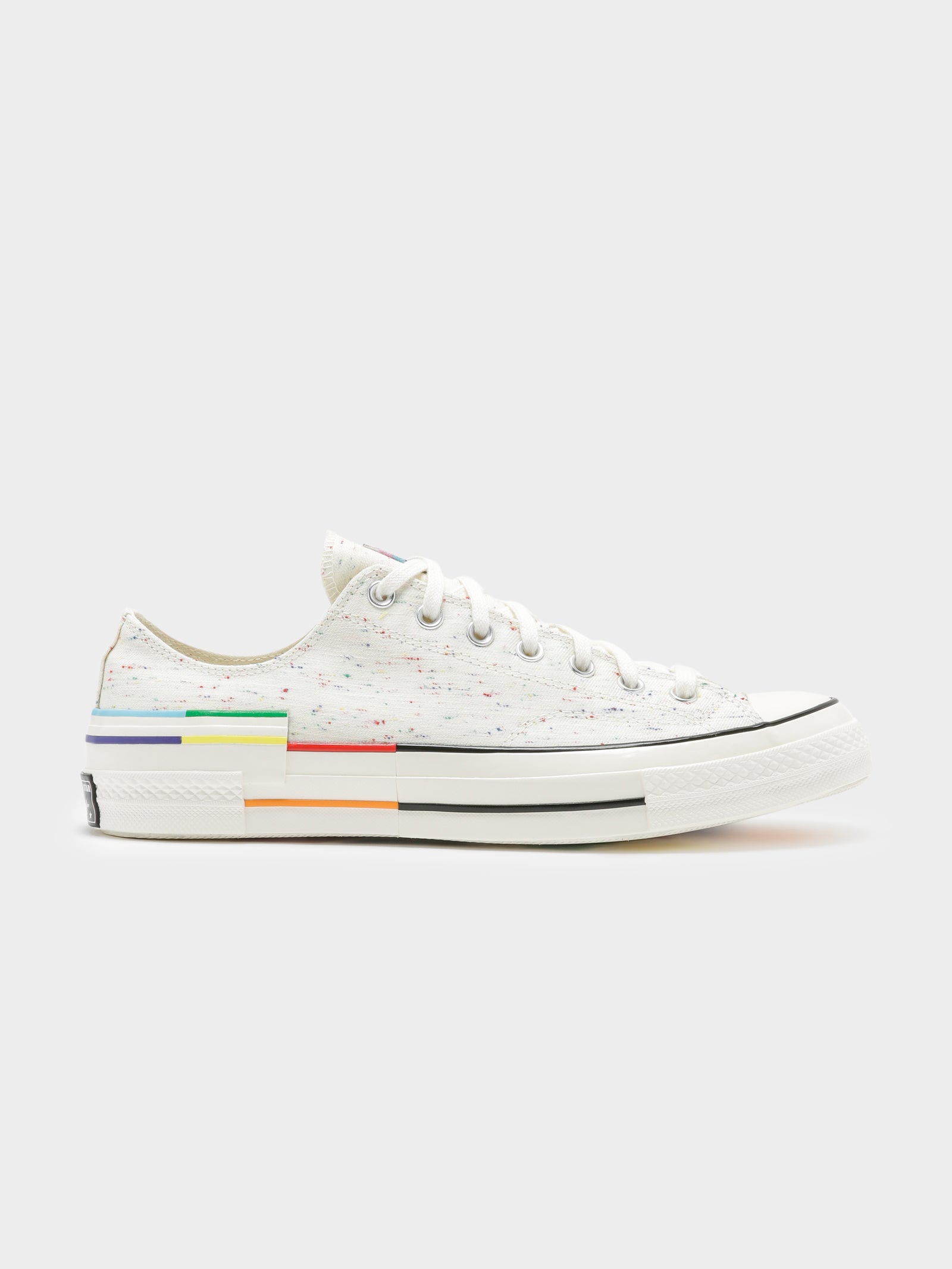 Unisex Chuck 70 Pride Low Sneakers in Rainbow