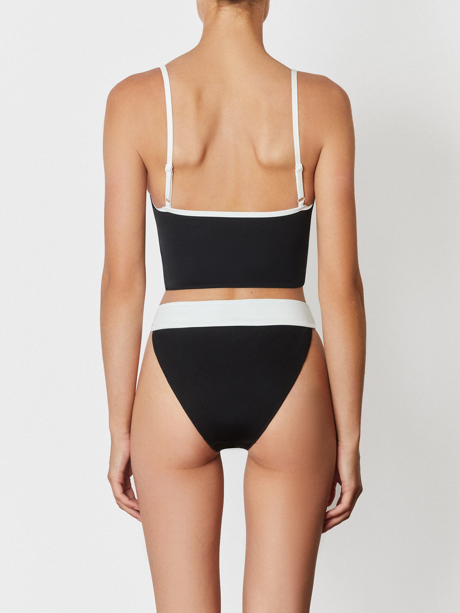 The Contour Bikini Briefs in Black & White