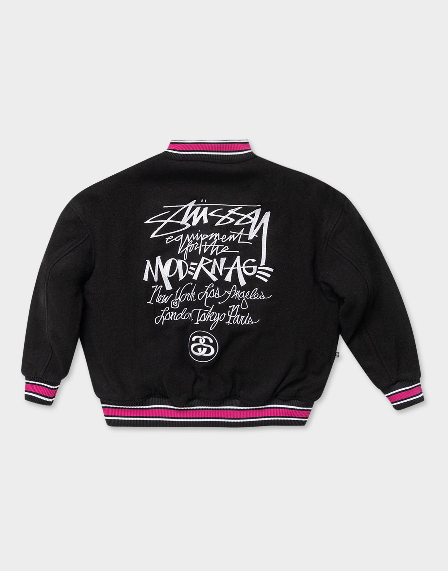 Varsity Jacket in Black