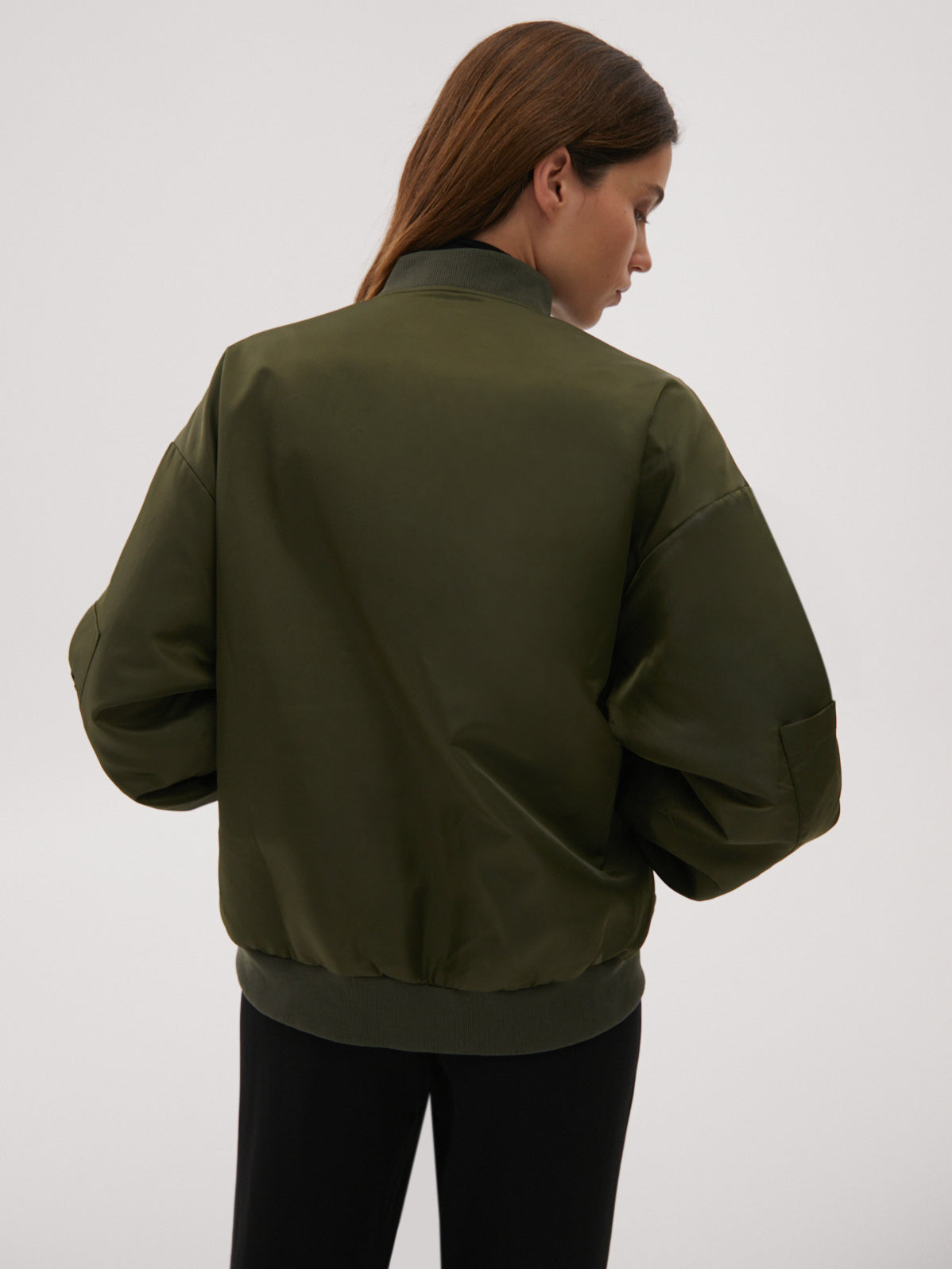 NYX Bomber Jacket in Khaki