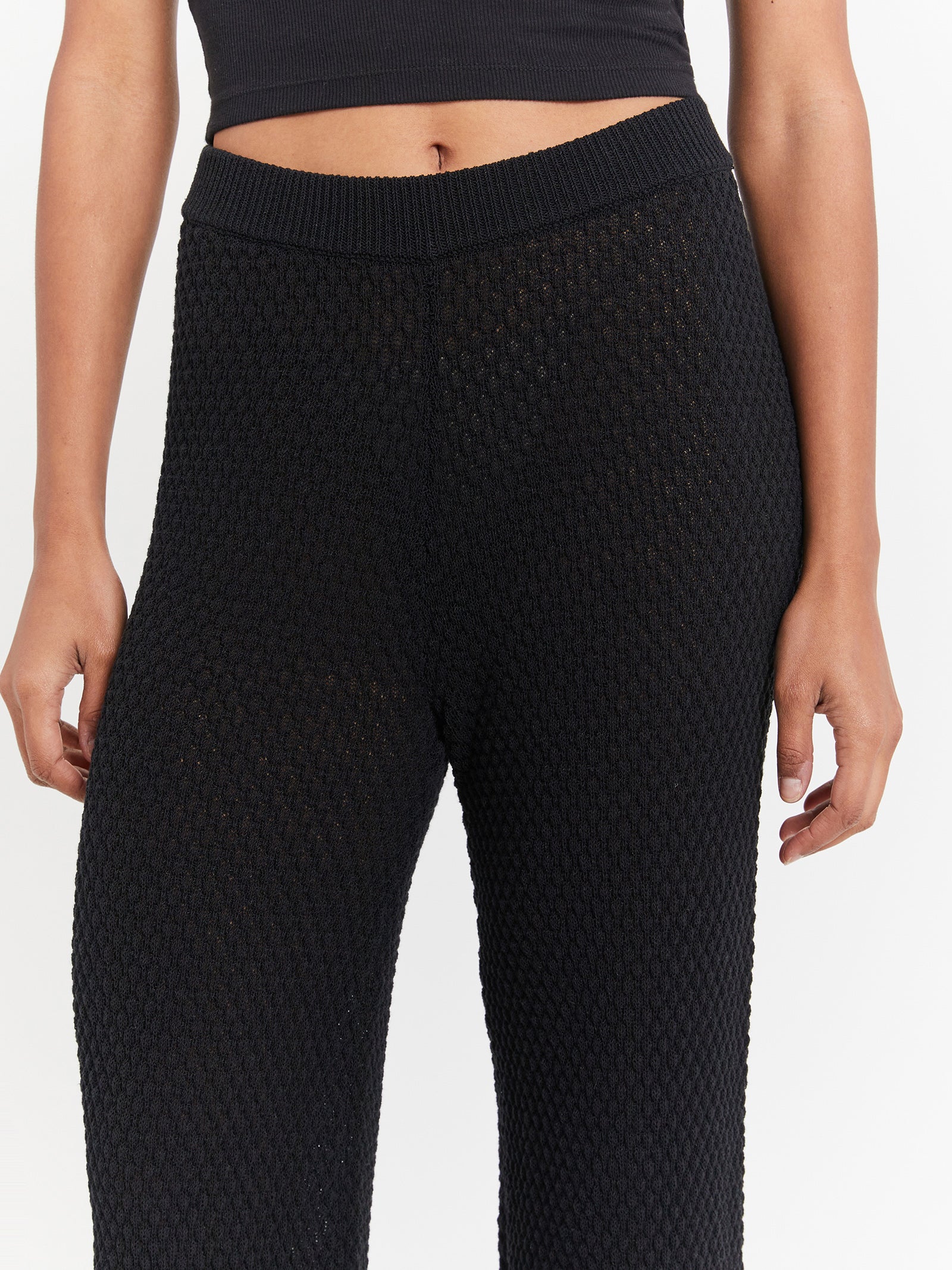 Joni Knit Pants in Black