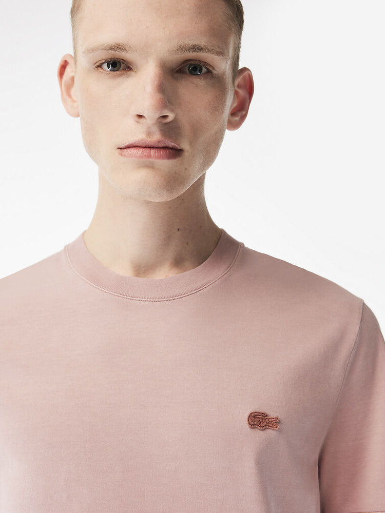 Plain Organic Cotton T-Shirt in Eco Pink