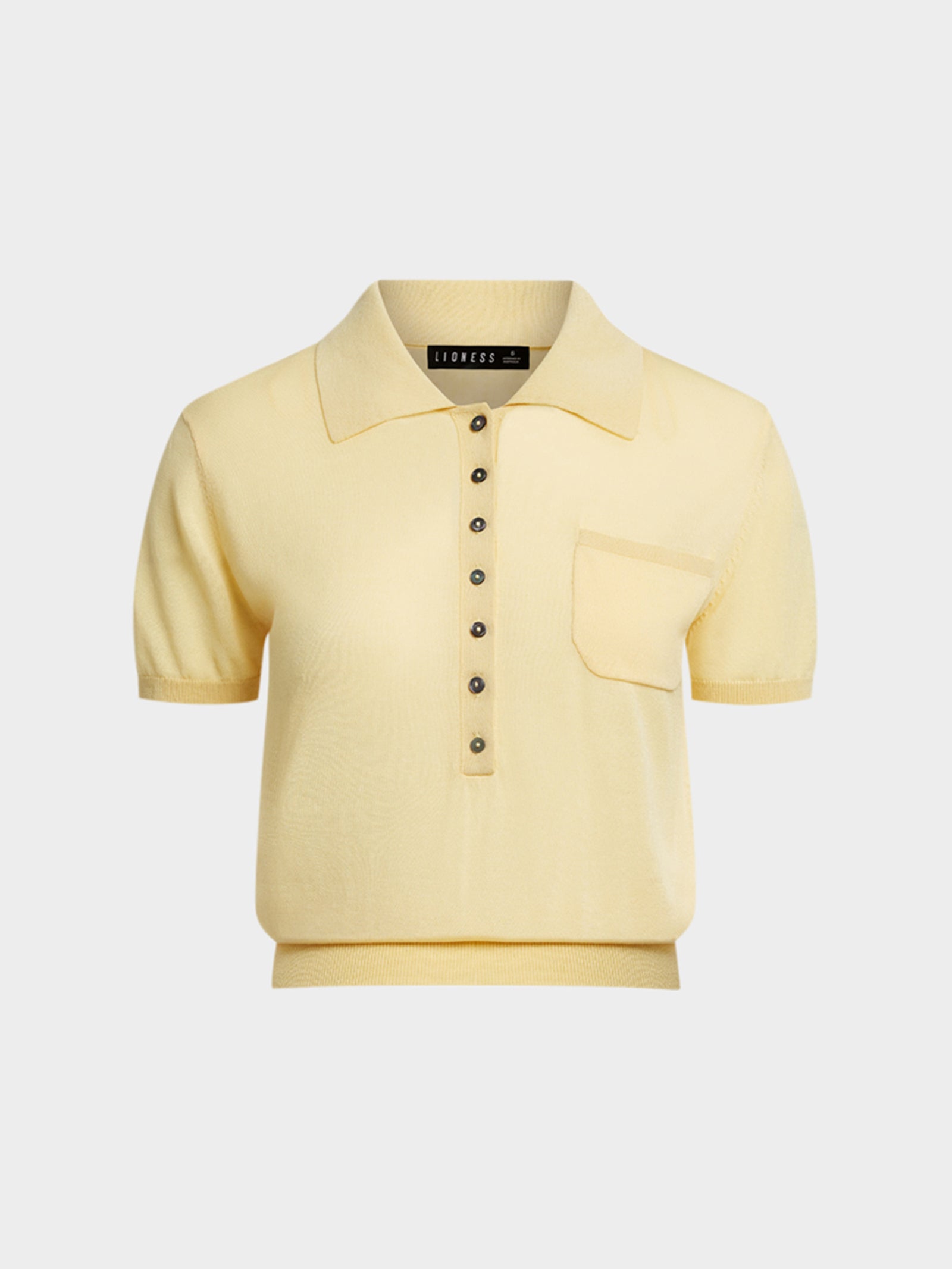 Untamed Short Sleeve Top - Butter