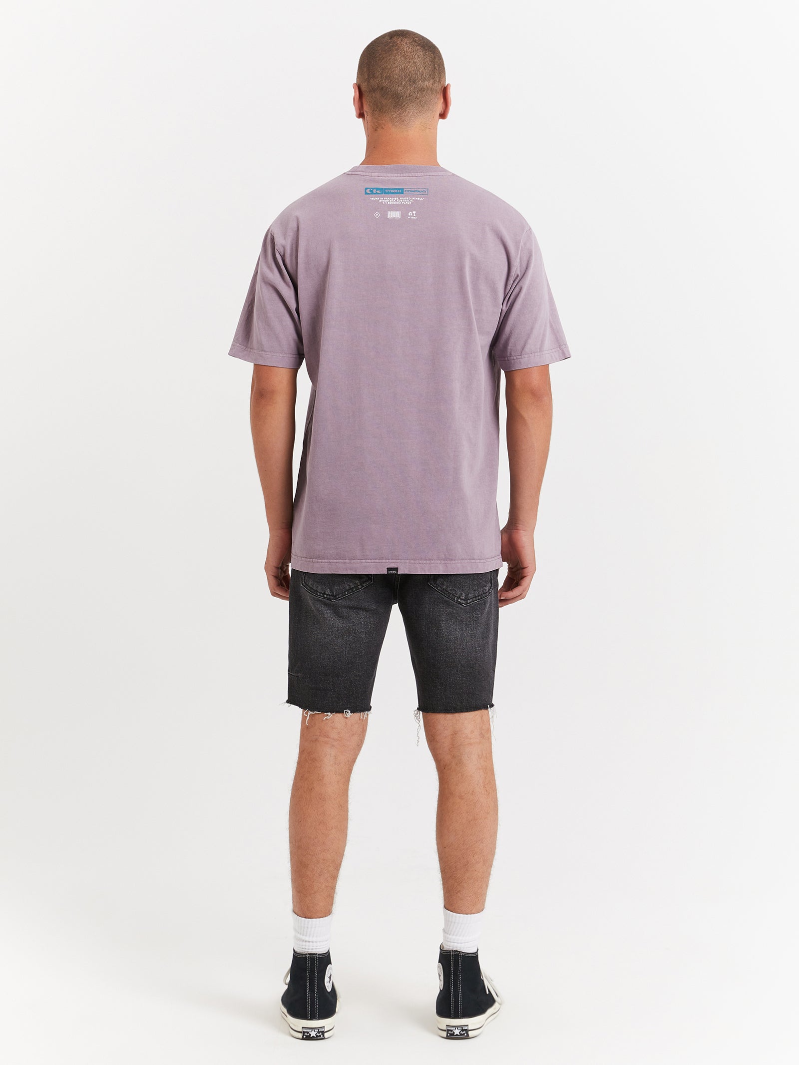 Westside Oversize Fit T-Shirt in Sea Fog