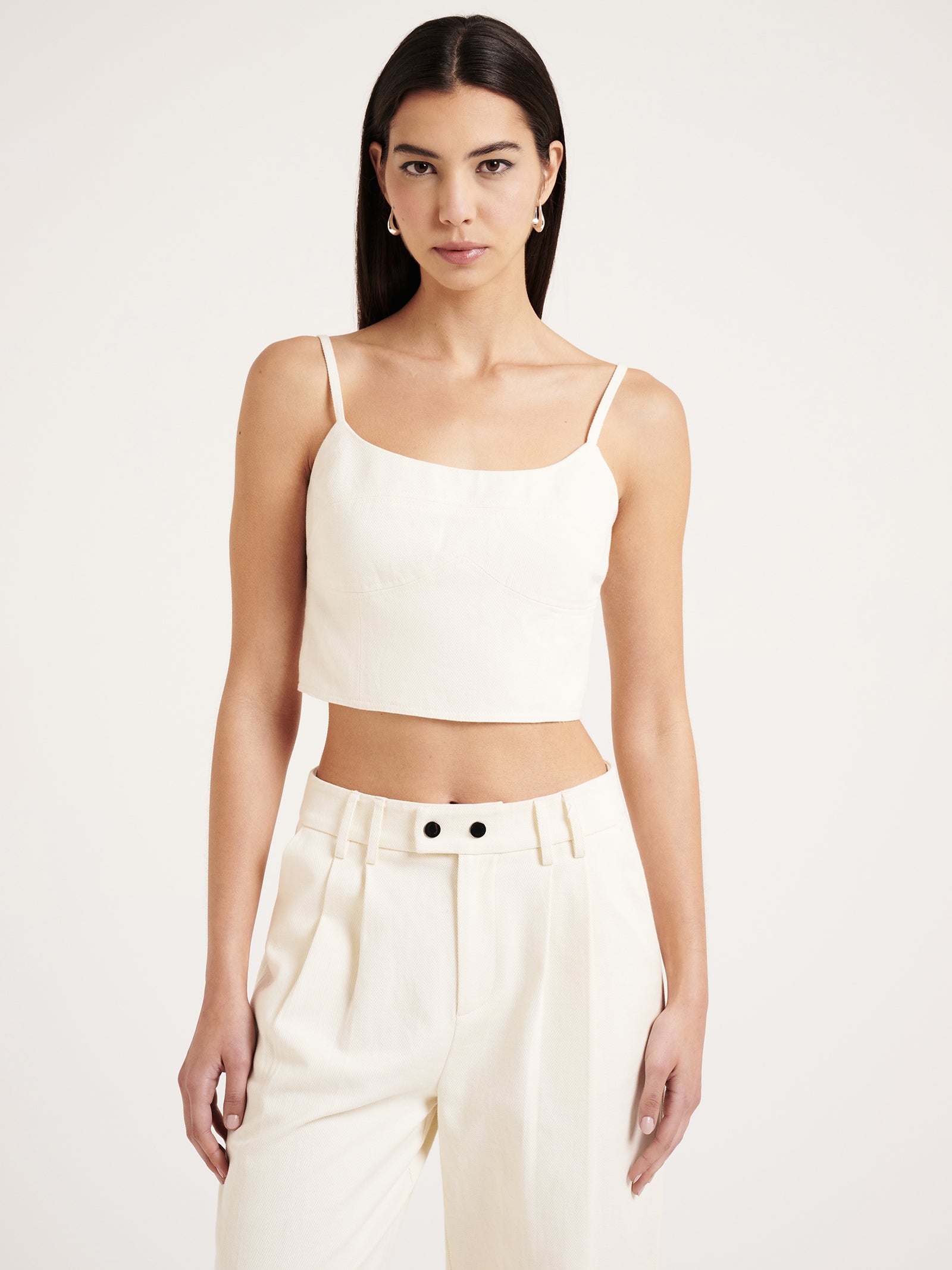 Marni Bustier in Ivory