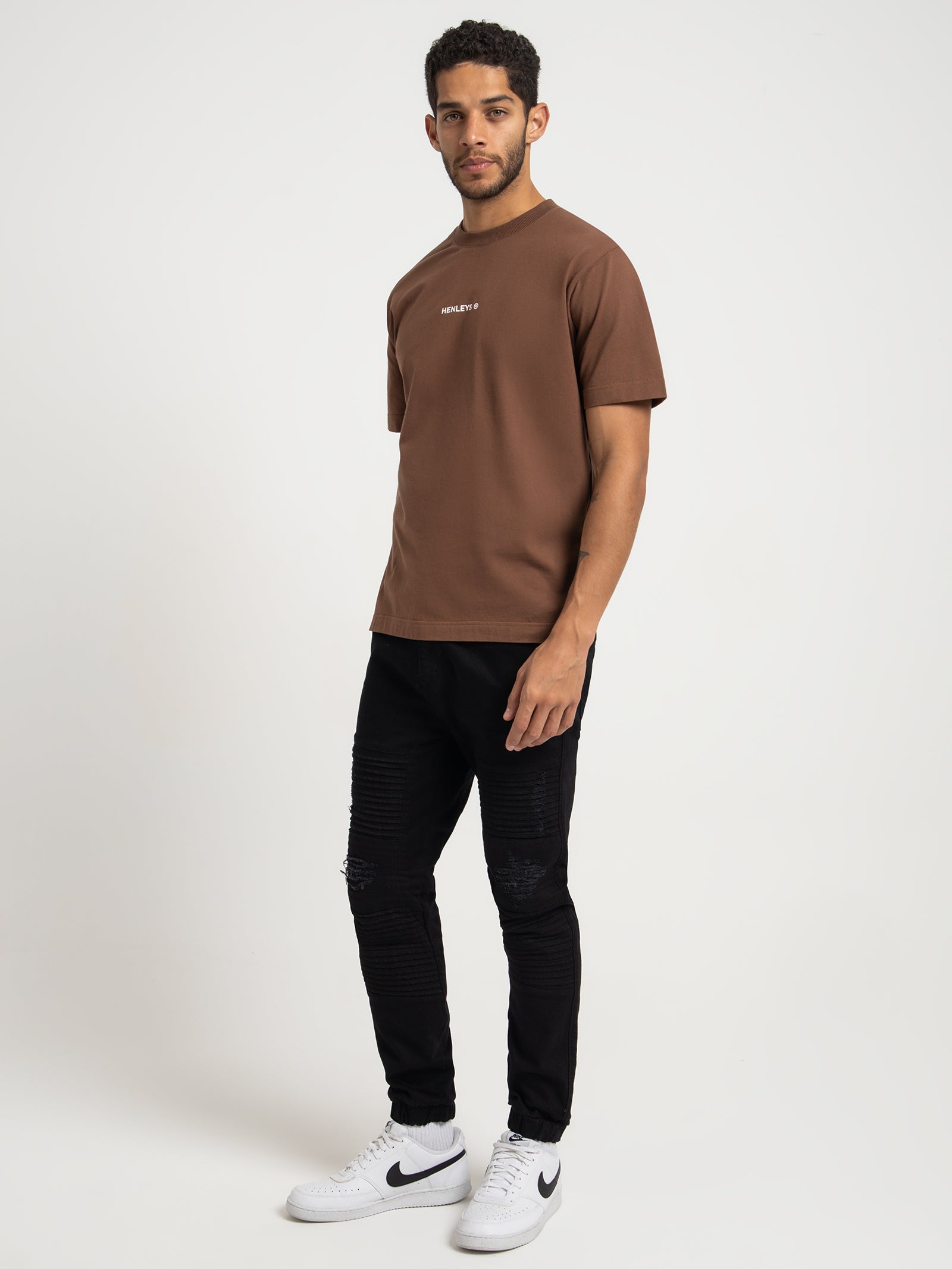 Classic Logo T-Shirt in Coconut