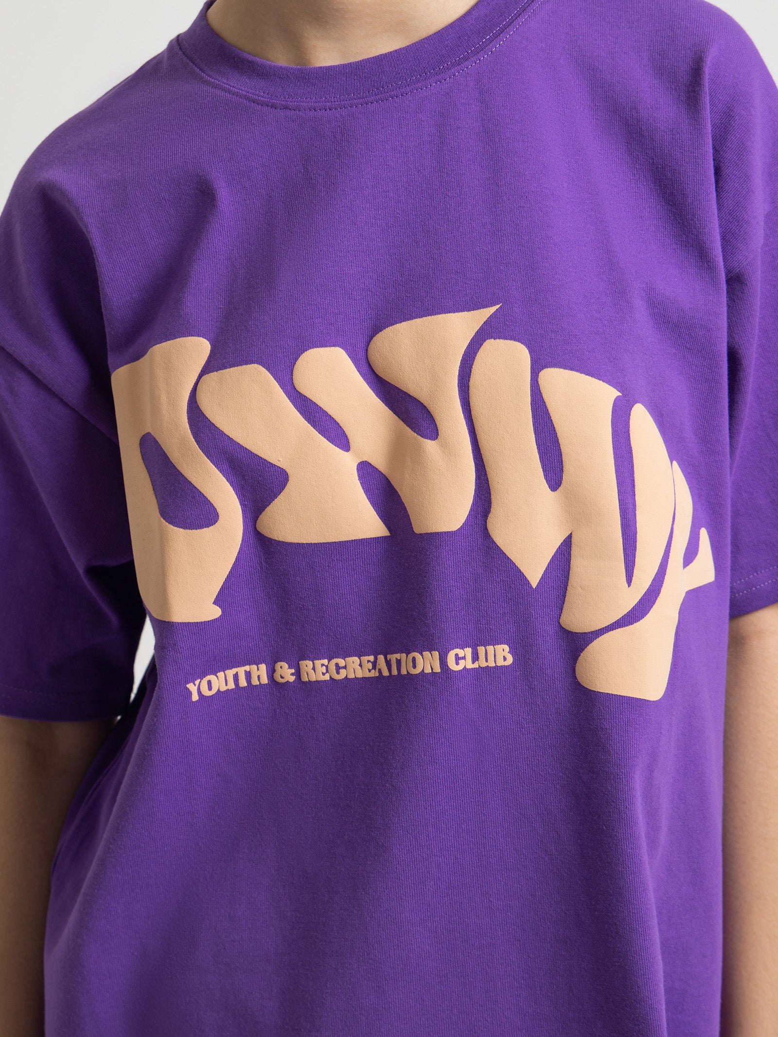 Heavyweight Puff T-Shirt in Grape