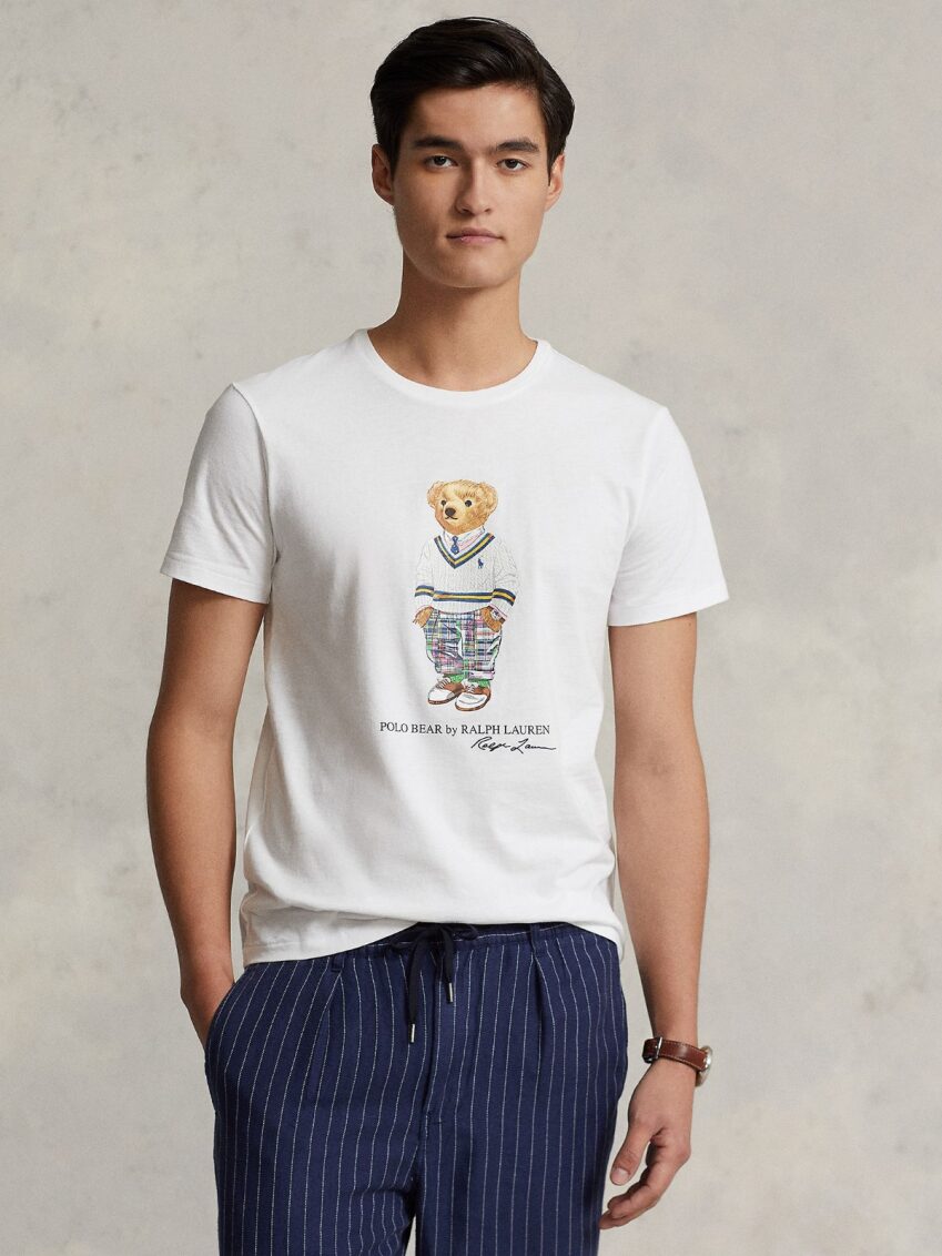 Hampton Bear T-Shirt in White