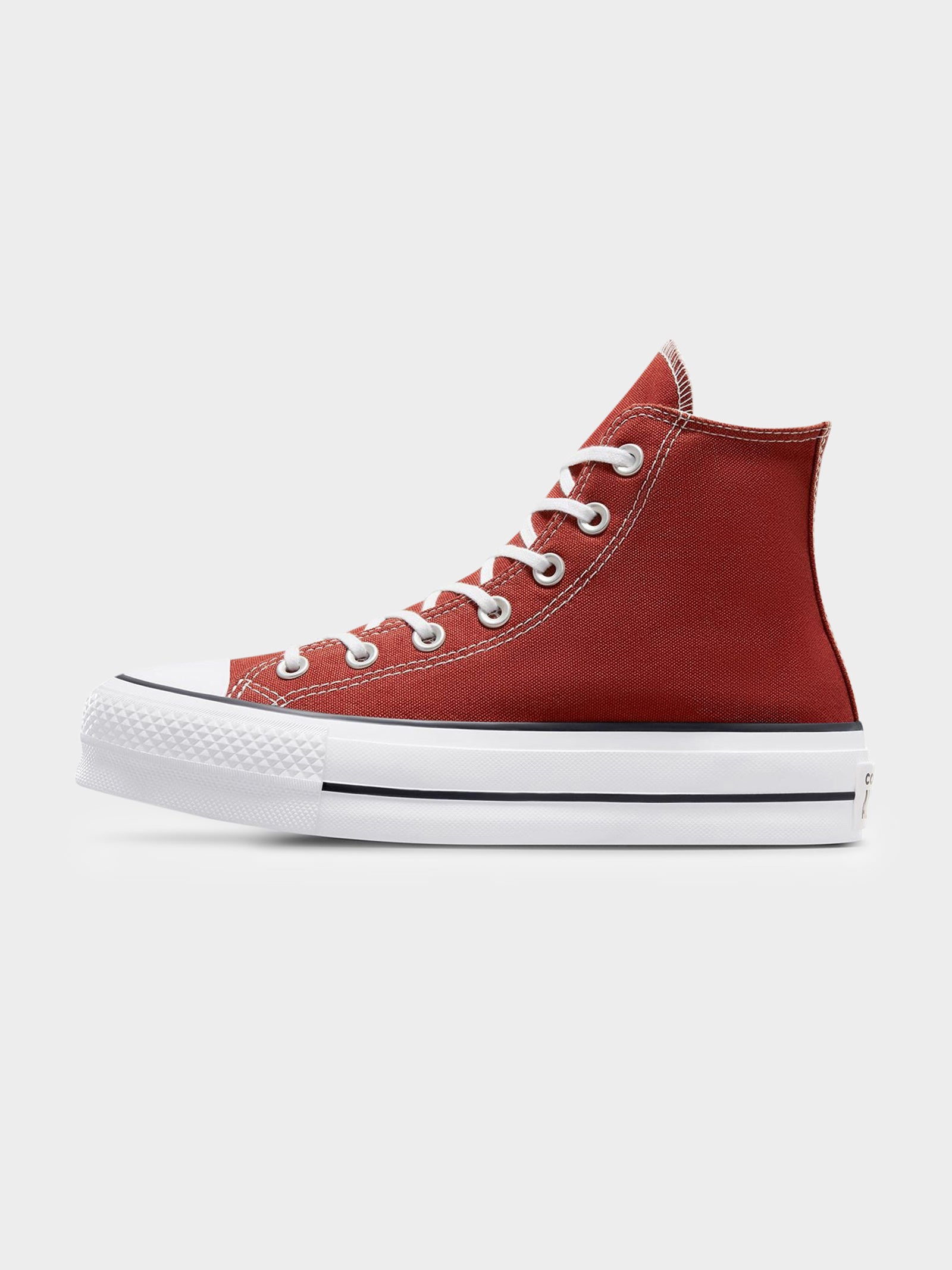 Womens Chuck Taylor All Star Lift Platform Sneakers in Ritual Red