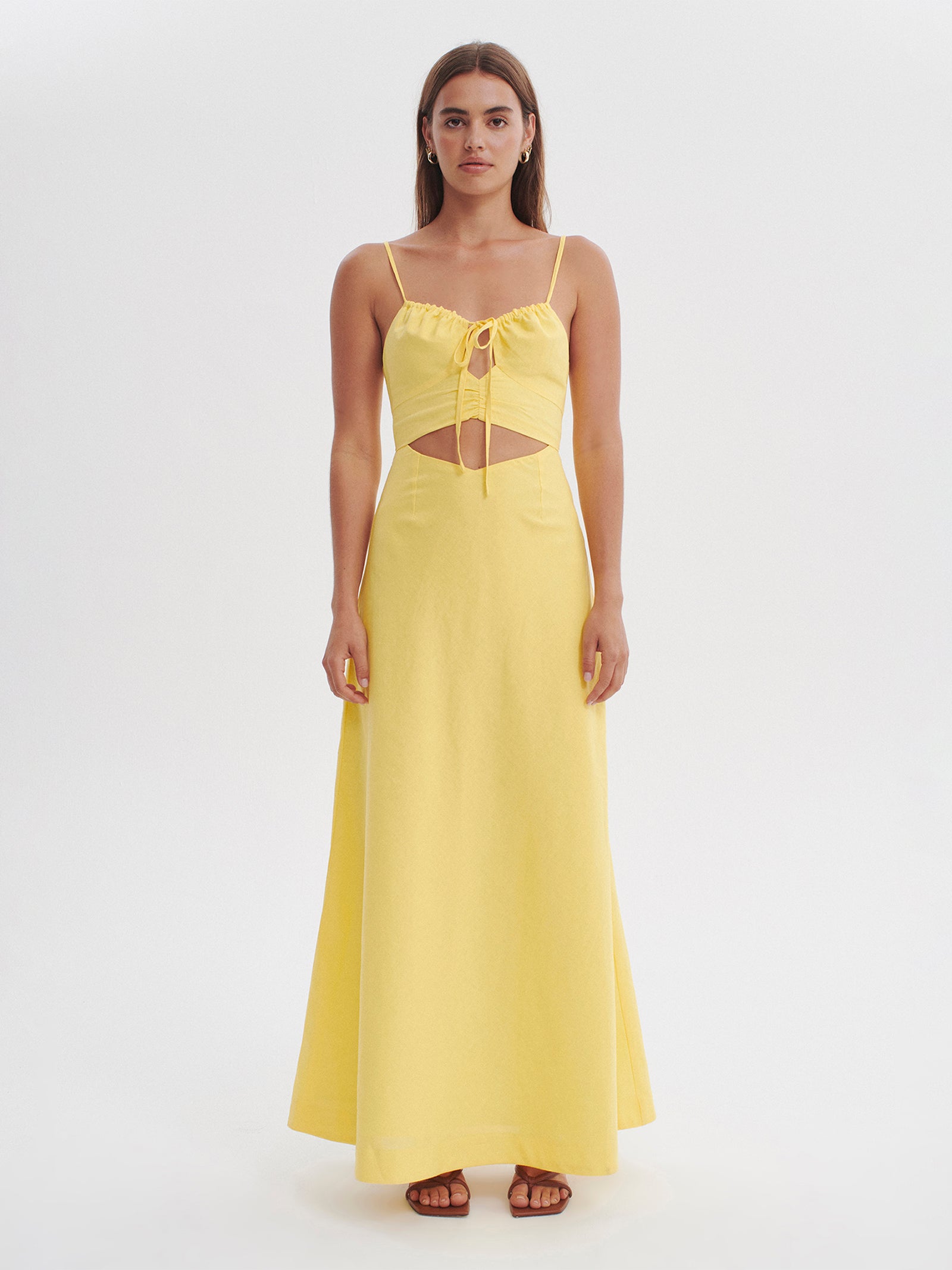 Sundream Maxi Dress in Sunshine Yellow