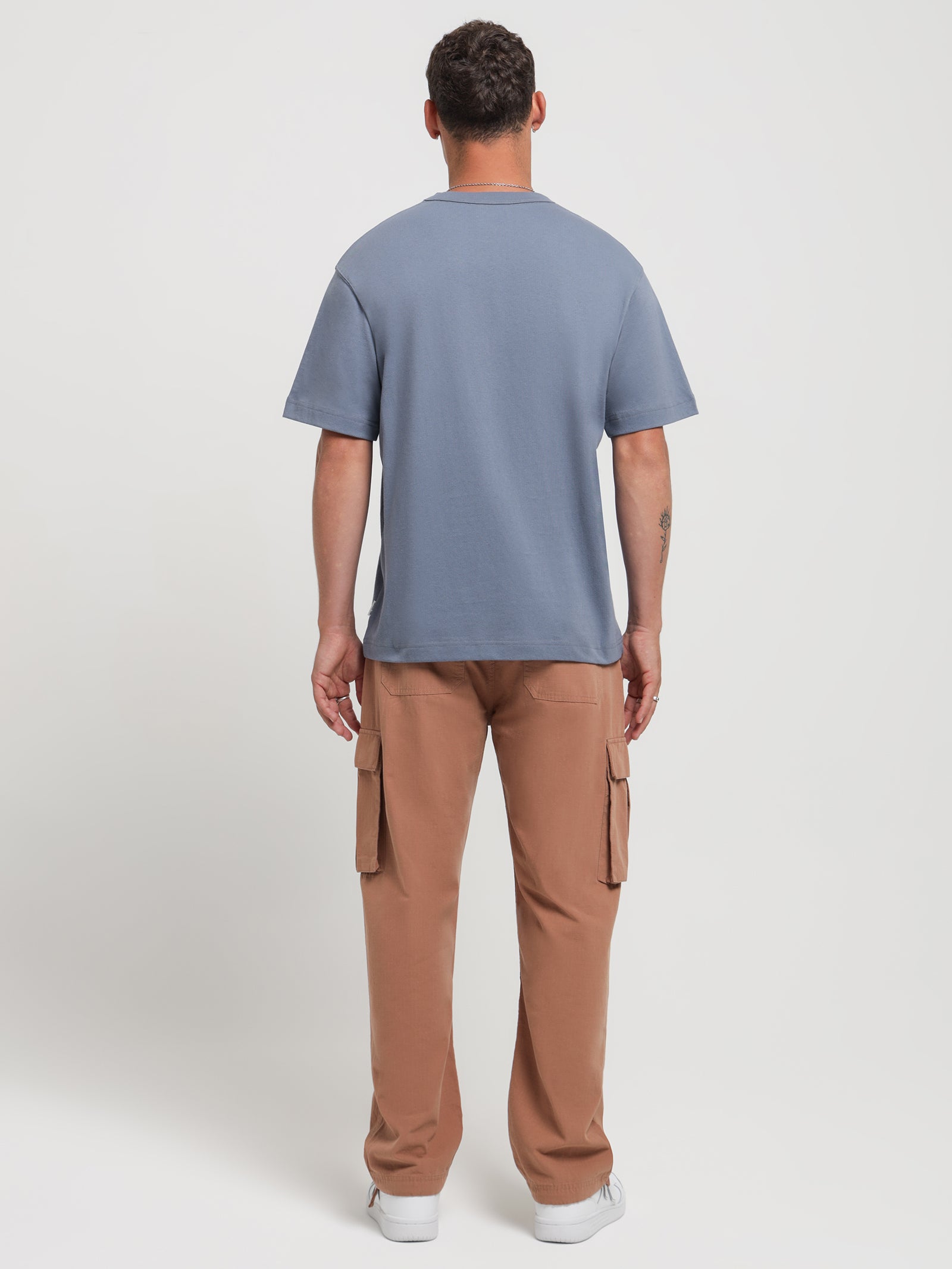 Wyatt Cargo Pants in Clay Orange