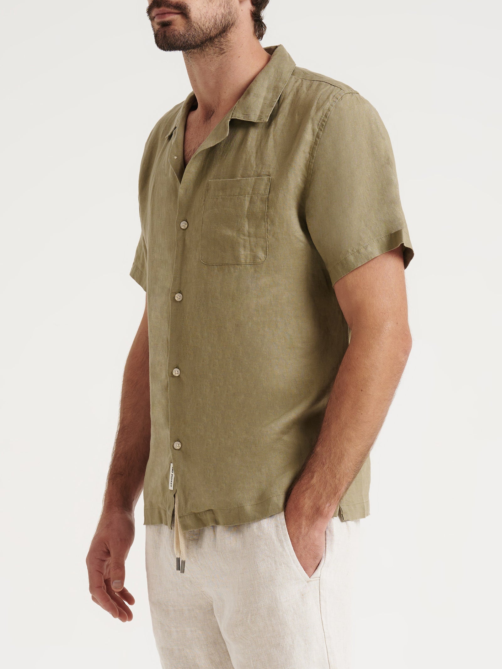 Nero Linen Resort Shirt