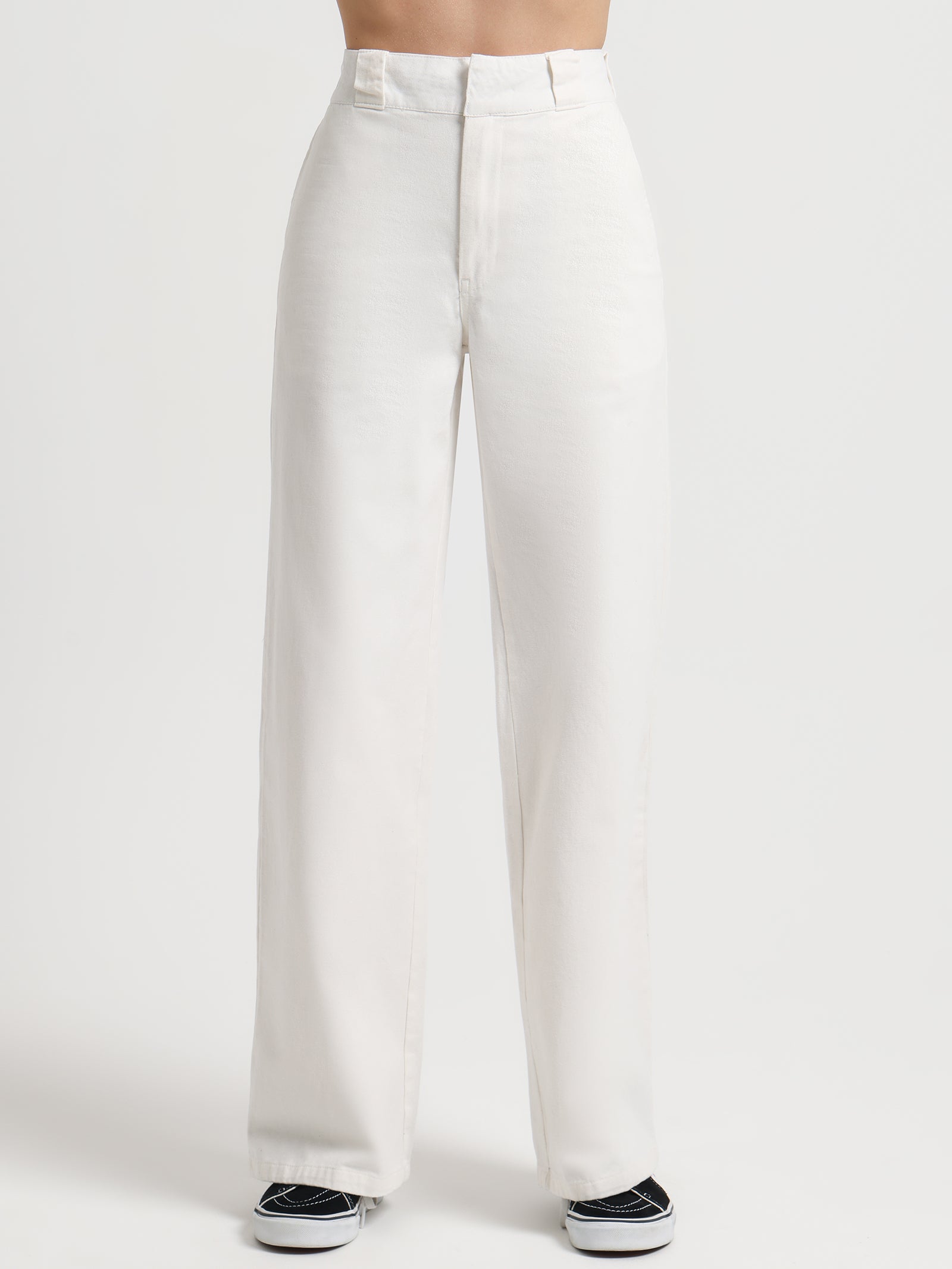 Bronte Wide Leg Pants in Winter White