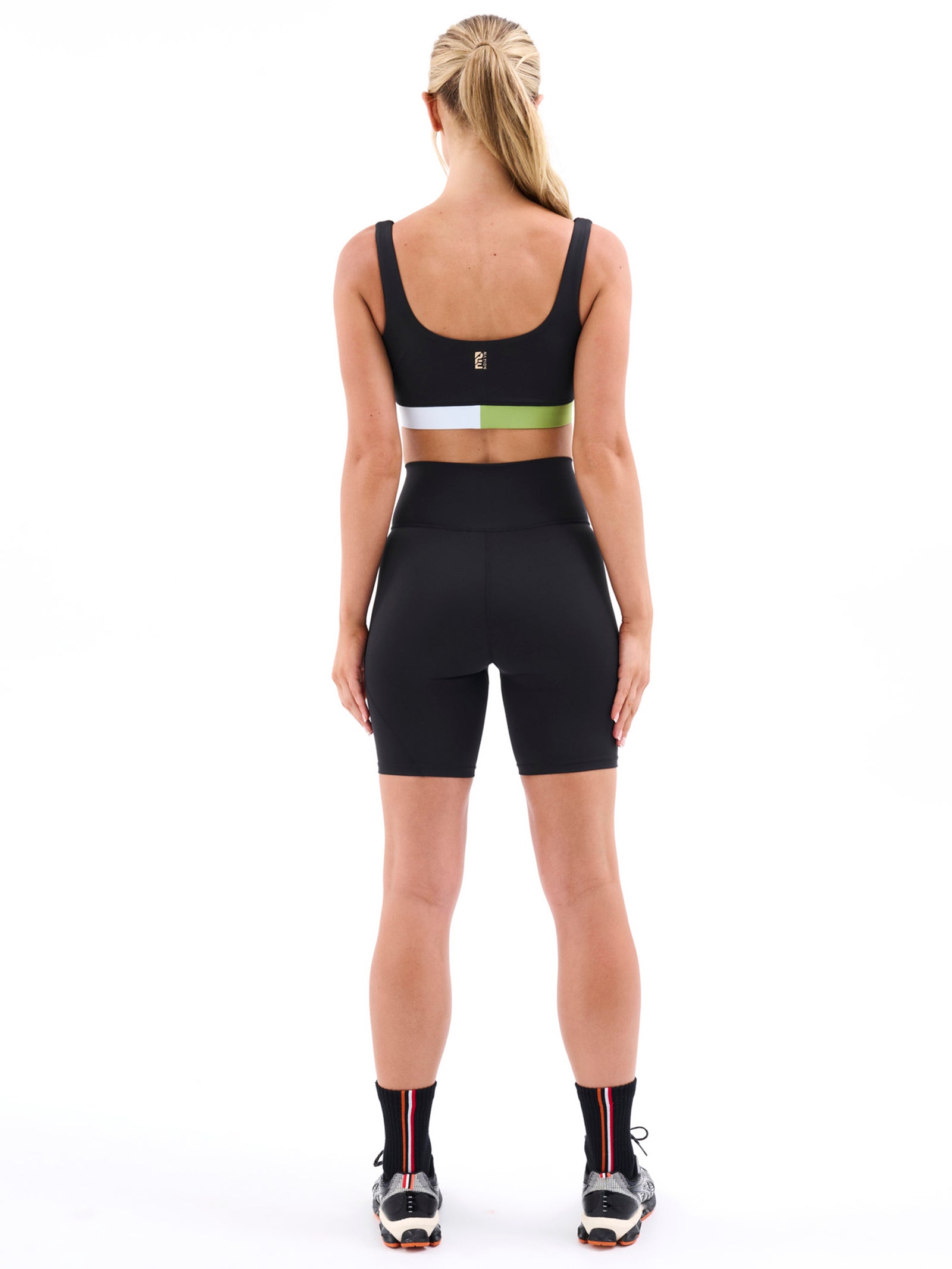 Sprint Time Sports Bra in Black