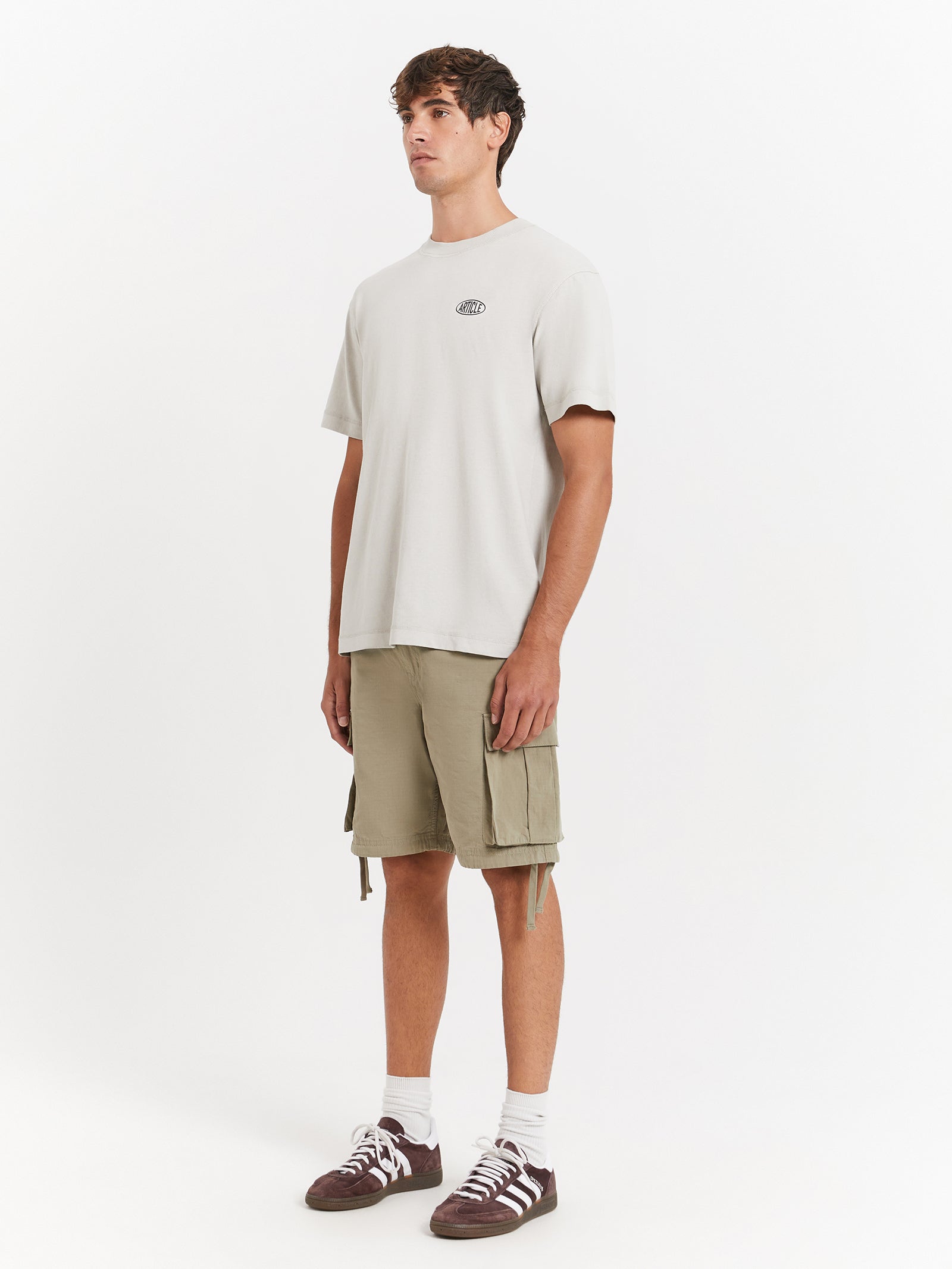 Wyatt Cargo Shorts in Basil