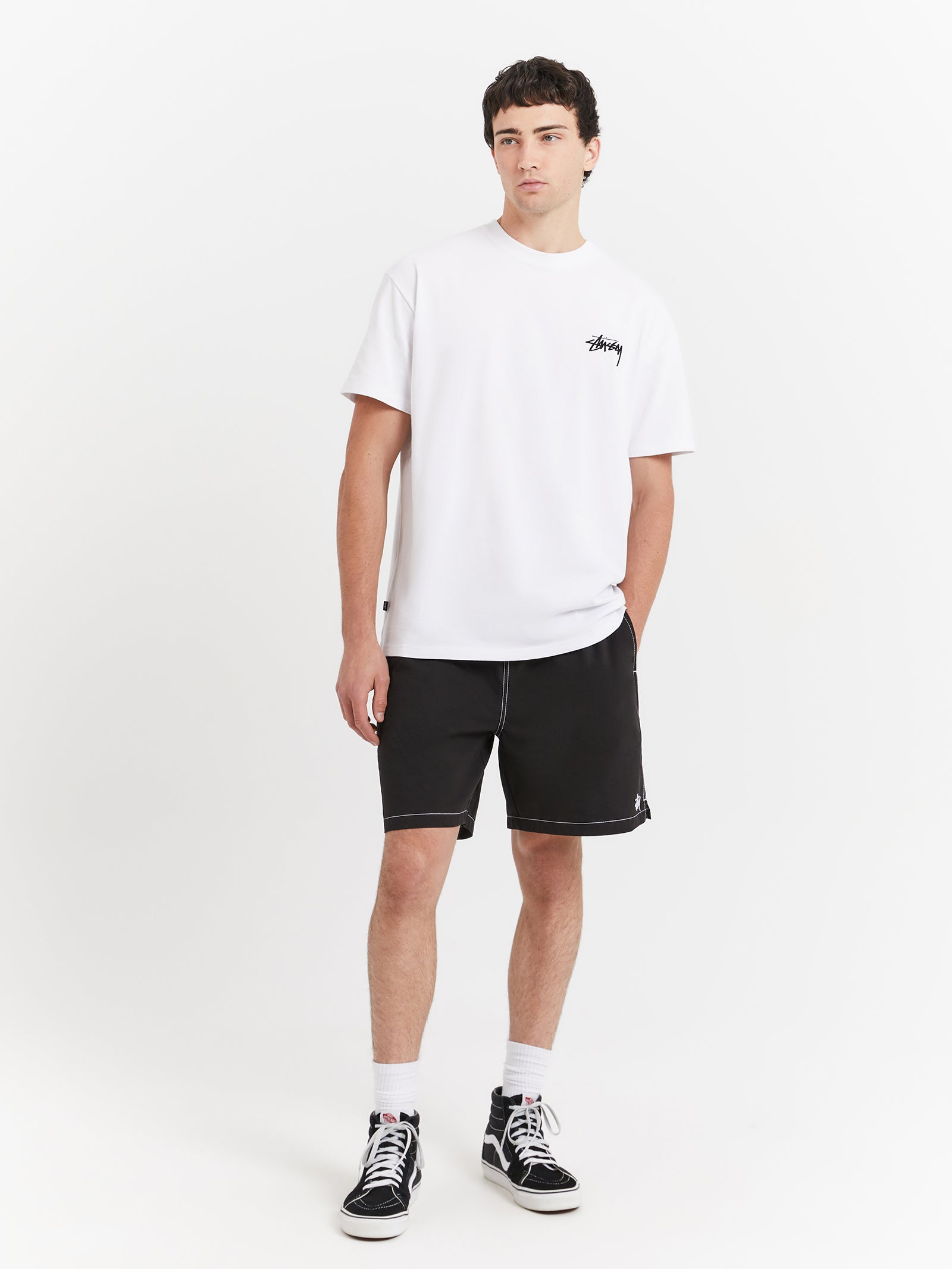 Ripstop Mountain Shorts in Black