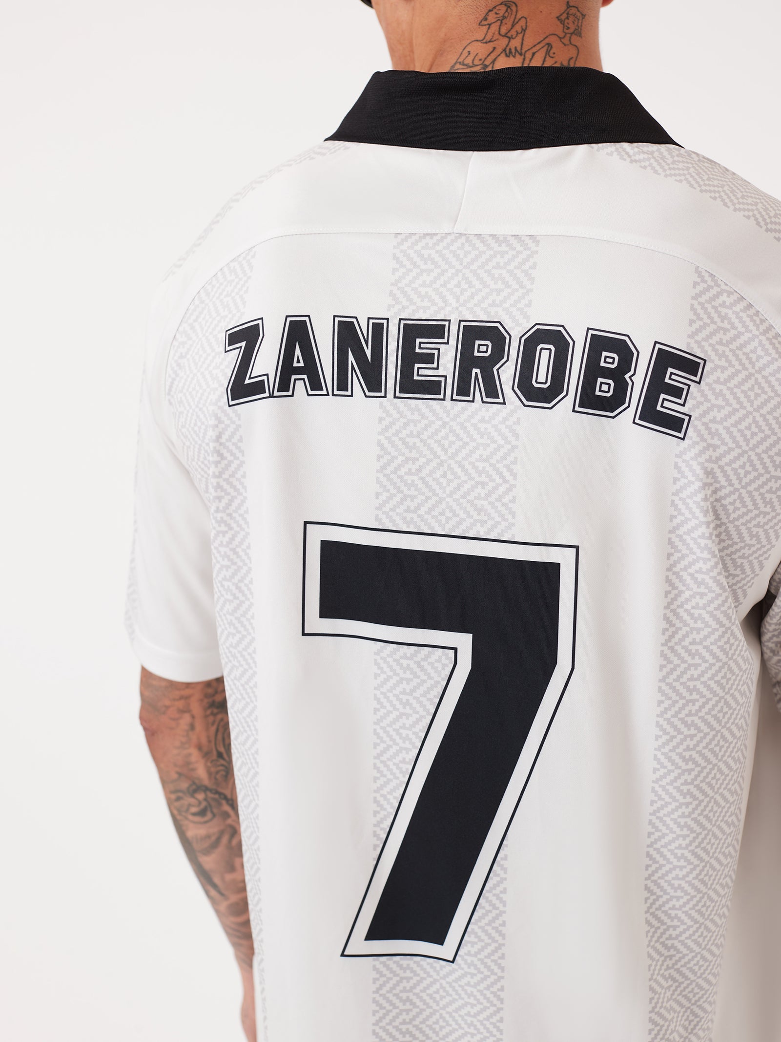 Classique Football Jersey In Vintage White