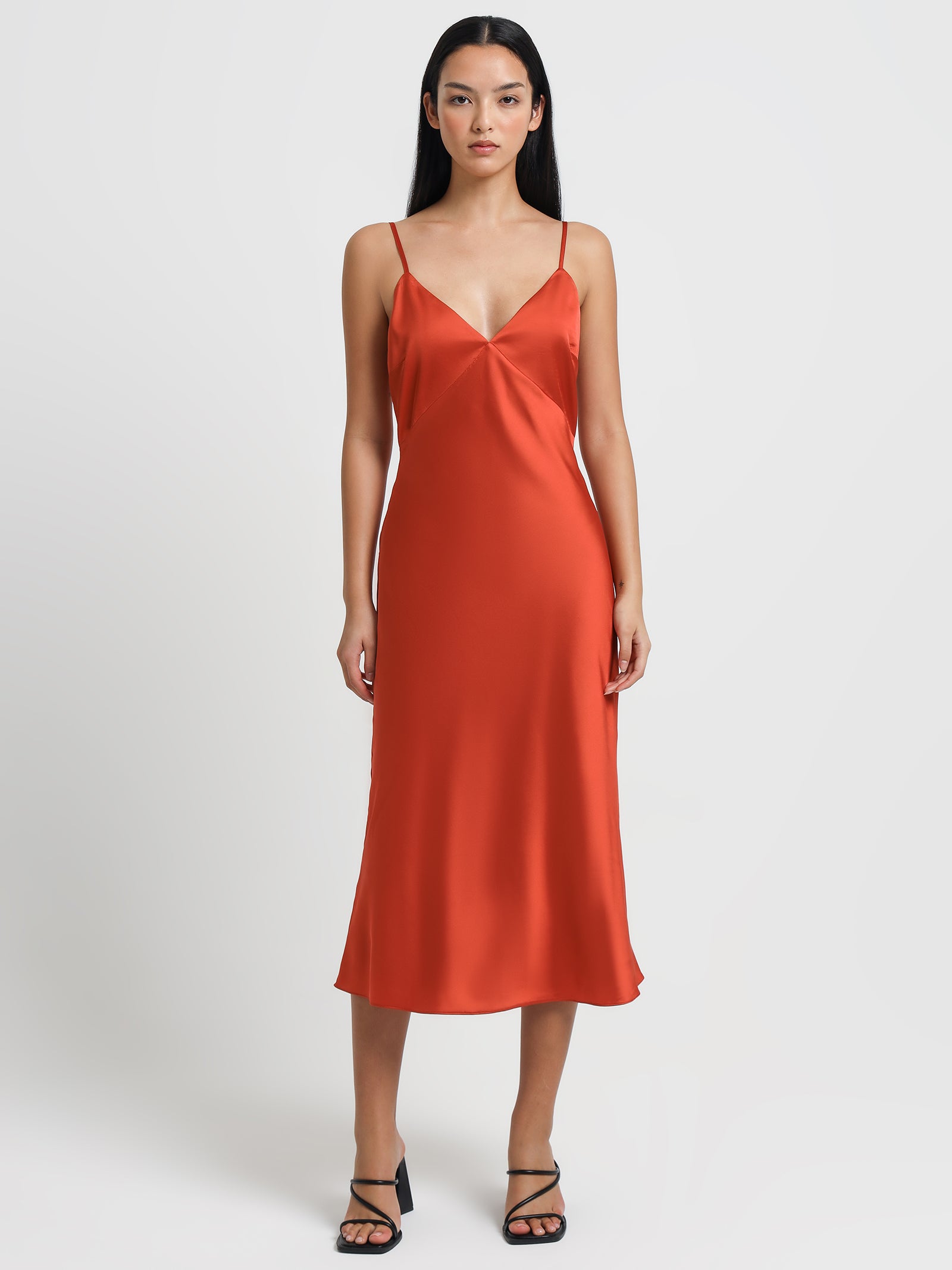 Lolita Slip Dress in Sienna