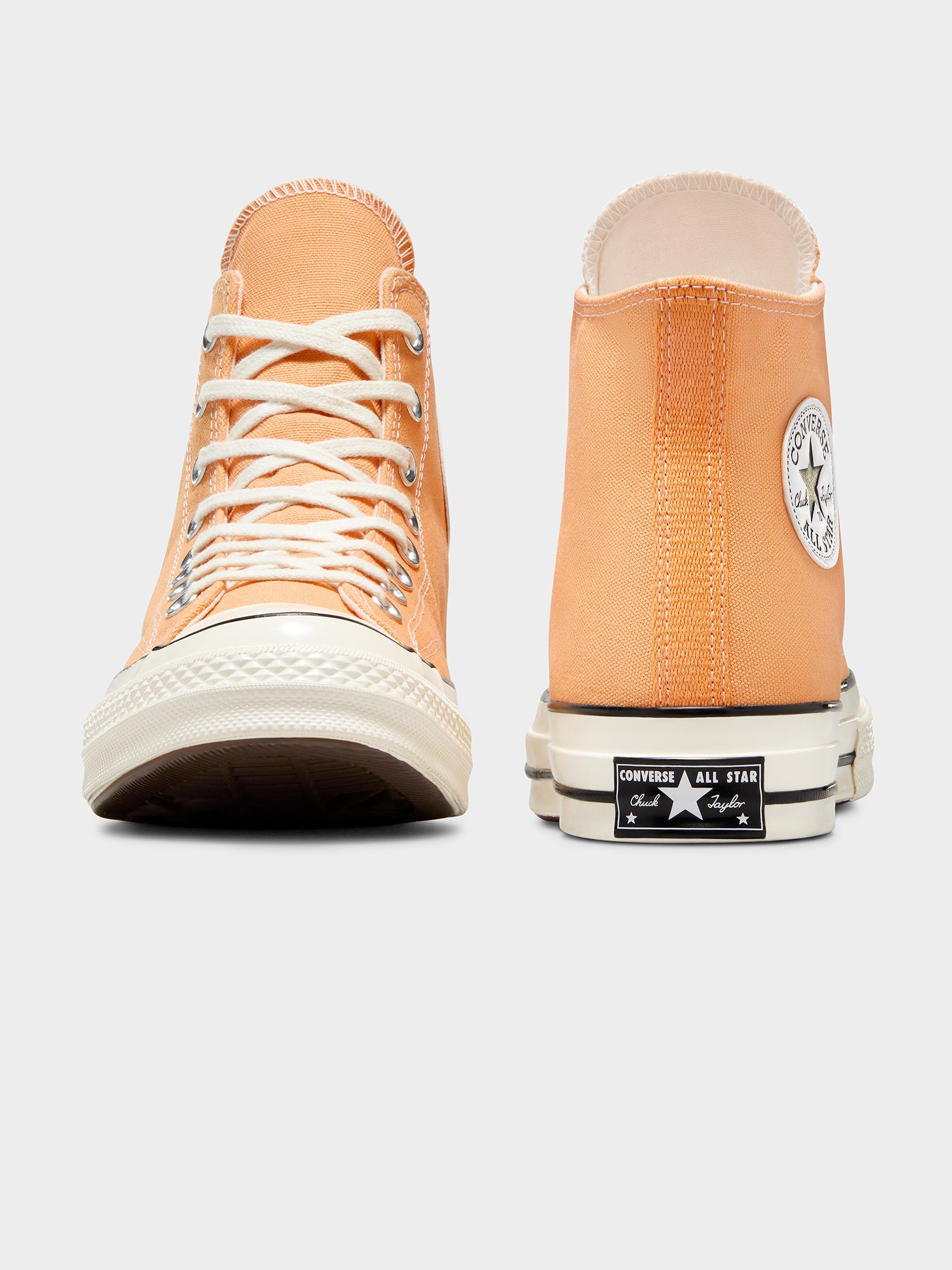 Unisex Converse Chuck 70 Vintage Canvas High Top Sneakers in Tiger Moth