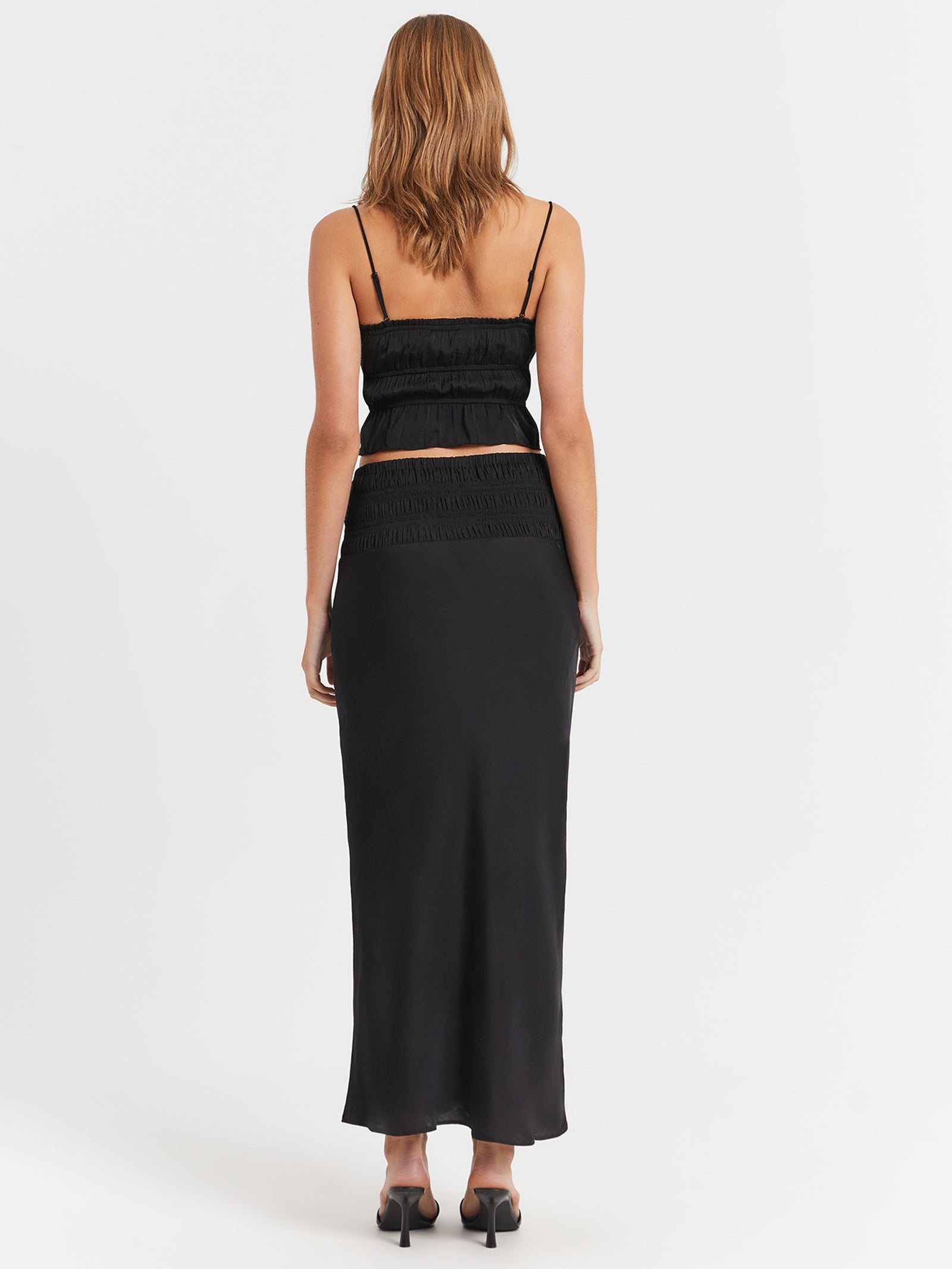 Selma Maxi Skirt in Black