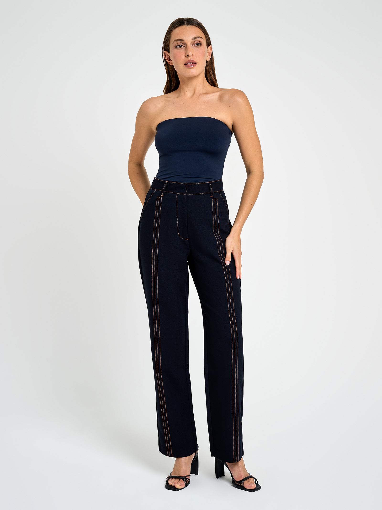 Standard Tube Top in Navy