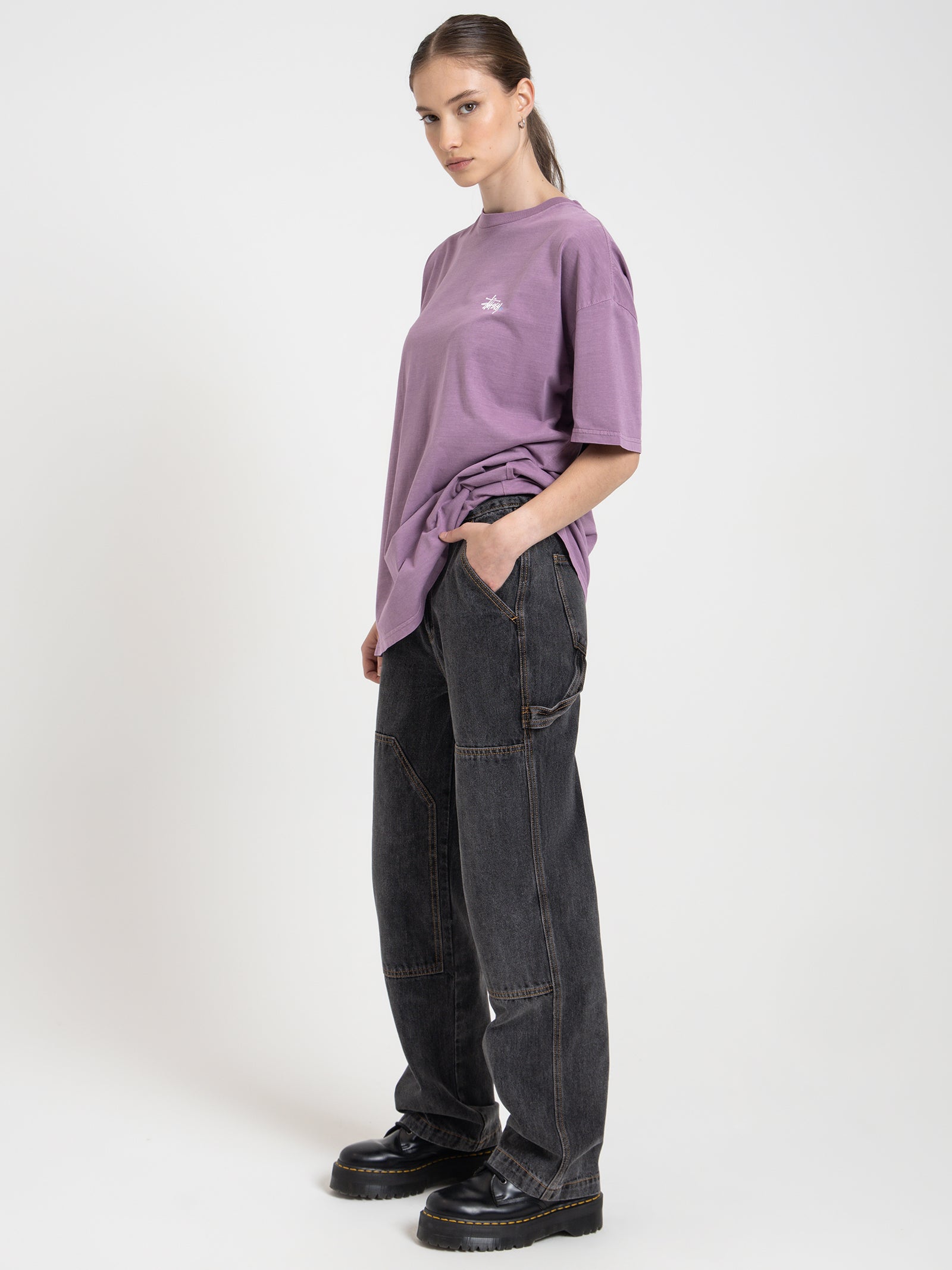 Workwear Carpenter Pants in Black