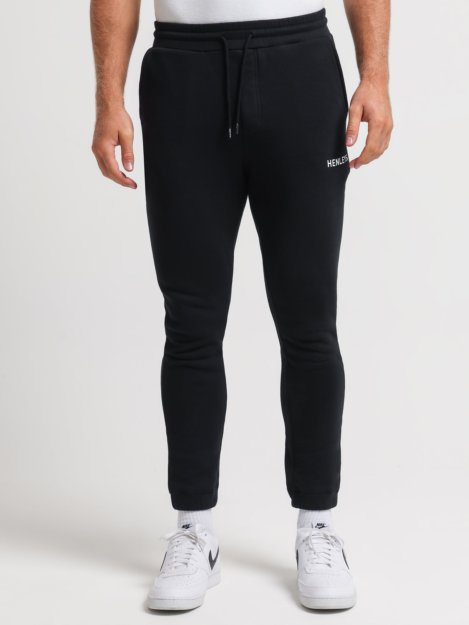 Classic Logo Track Pants in Black