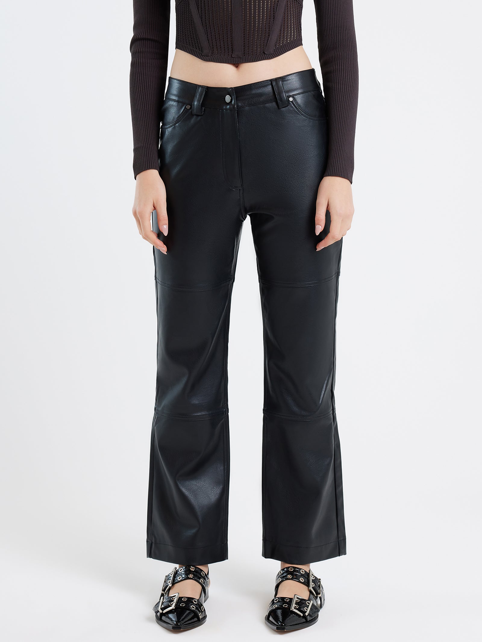 Nali Faux Leather Pants