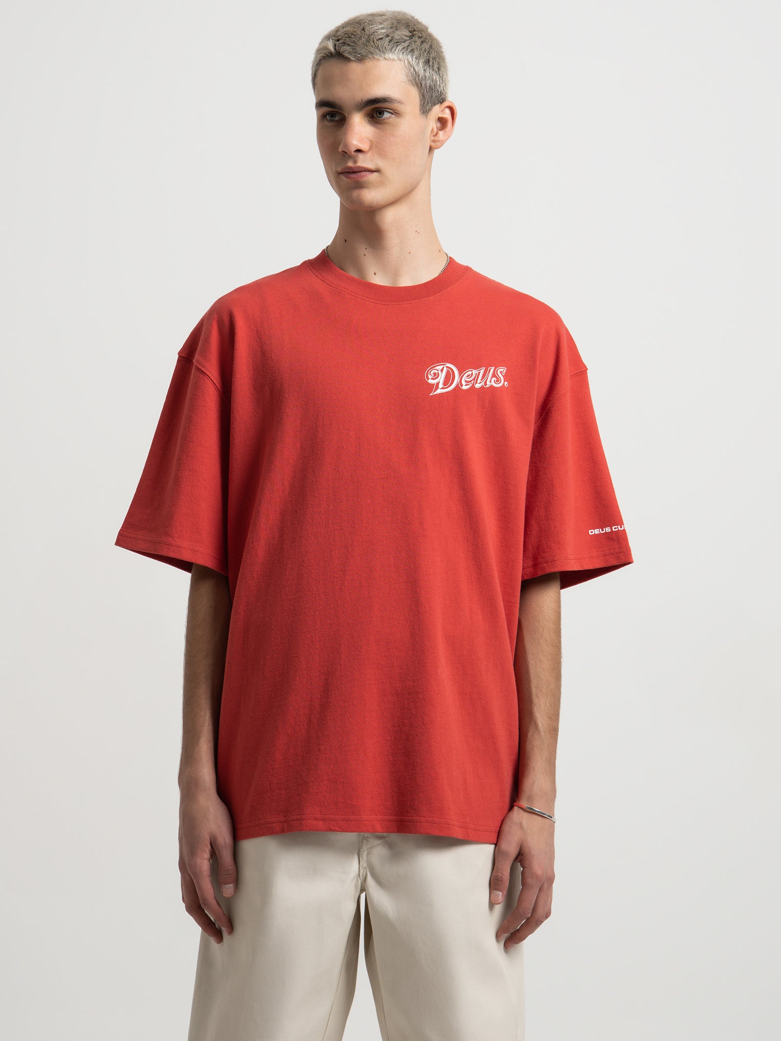 Brutta T-Shirt in Roccoco Red