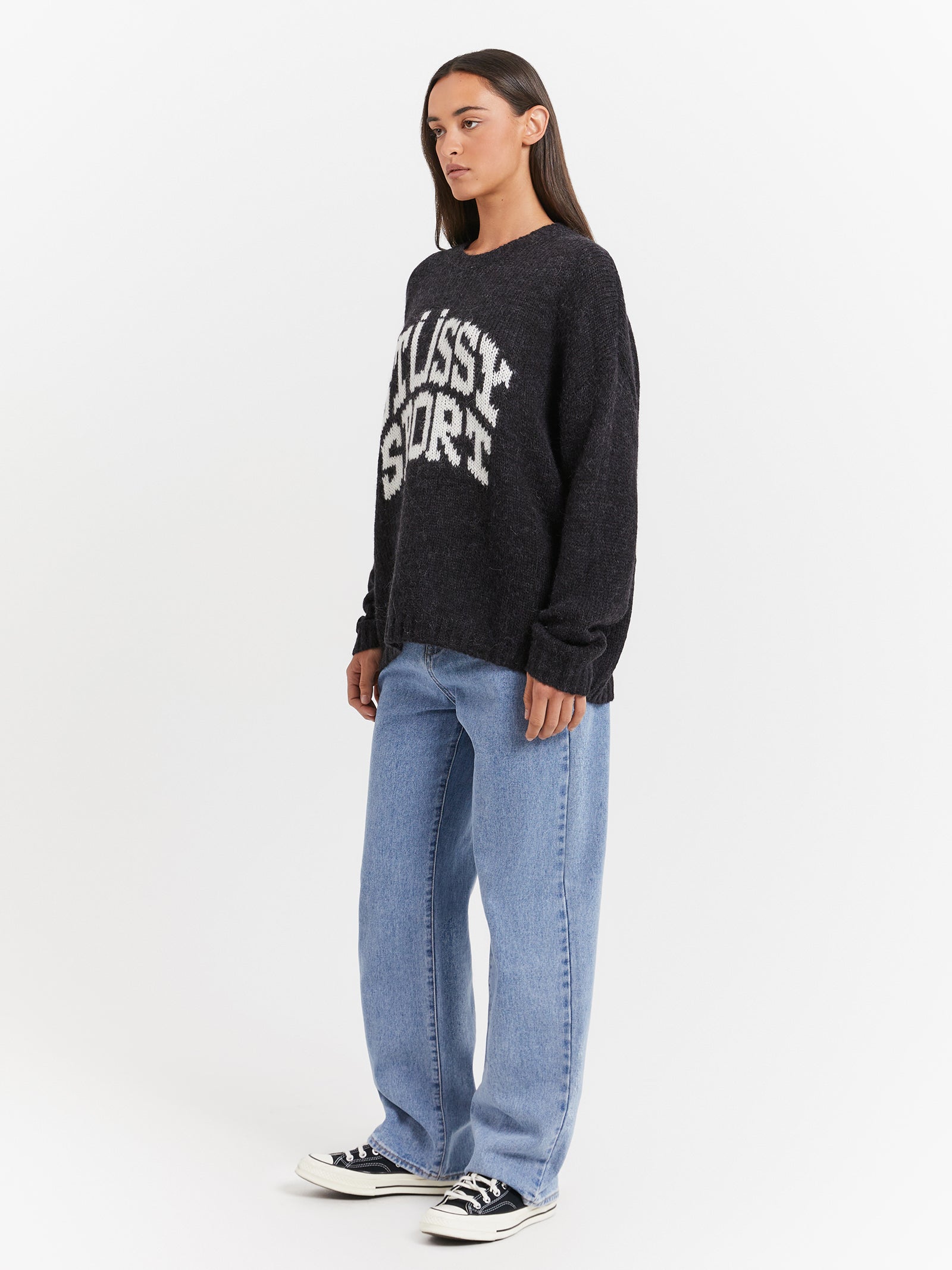 Stussy Sport Knit in Black