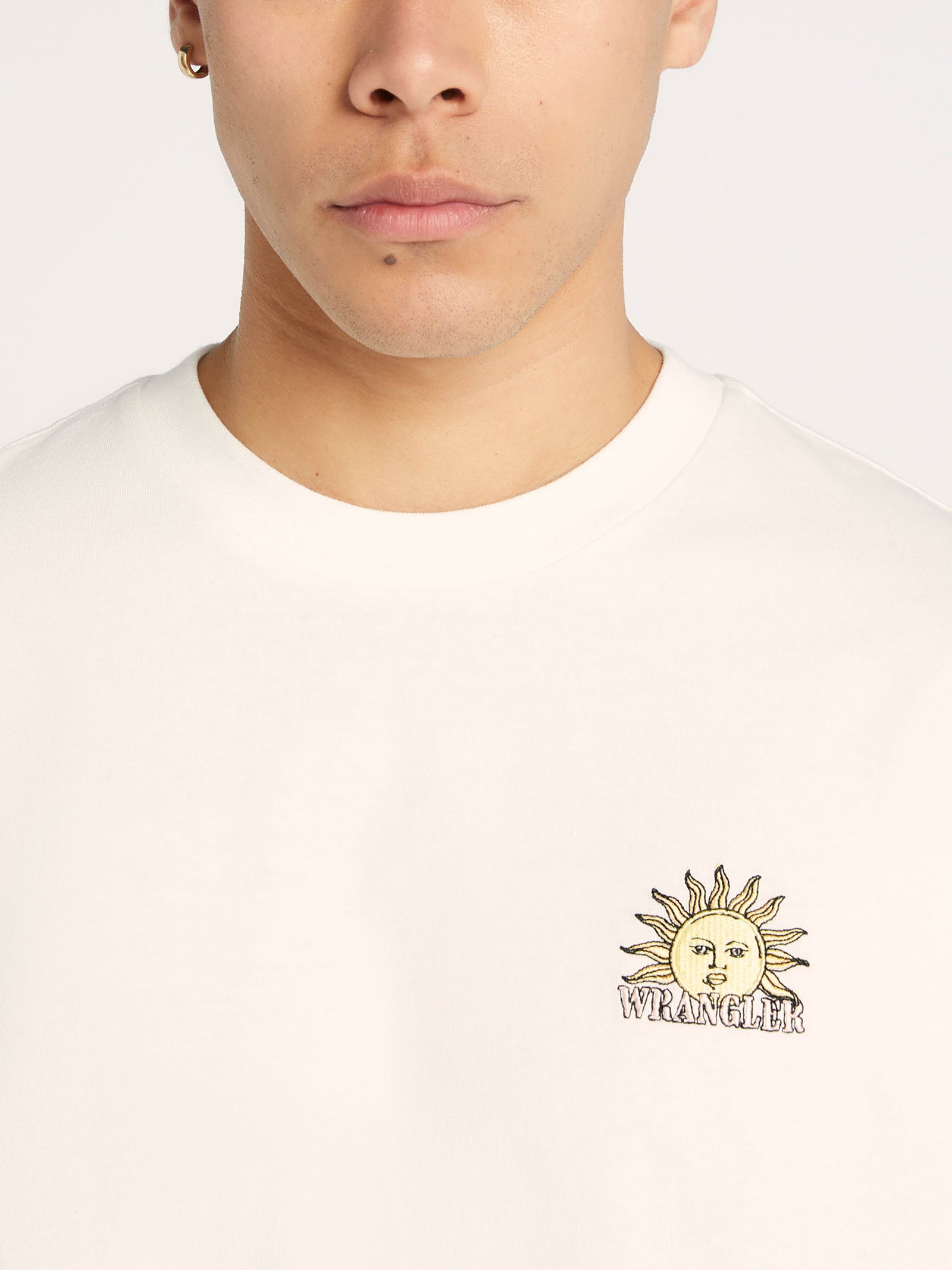 Sunray Slacker T-Shirt in Vintage White