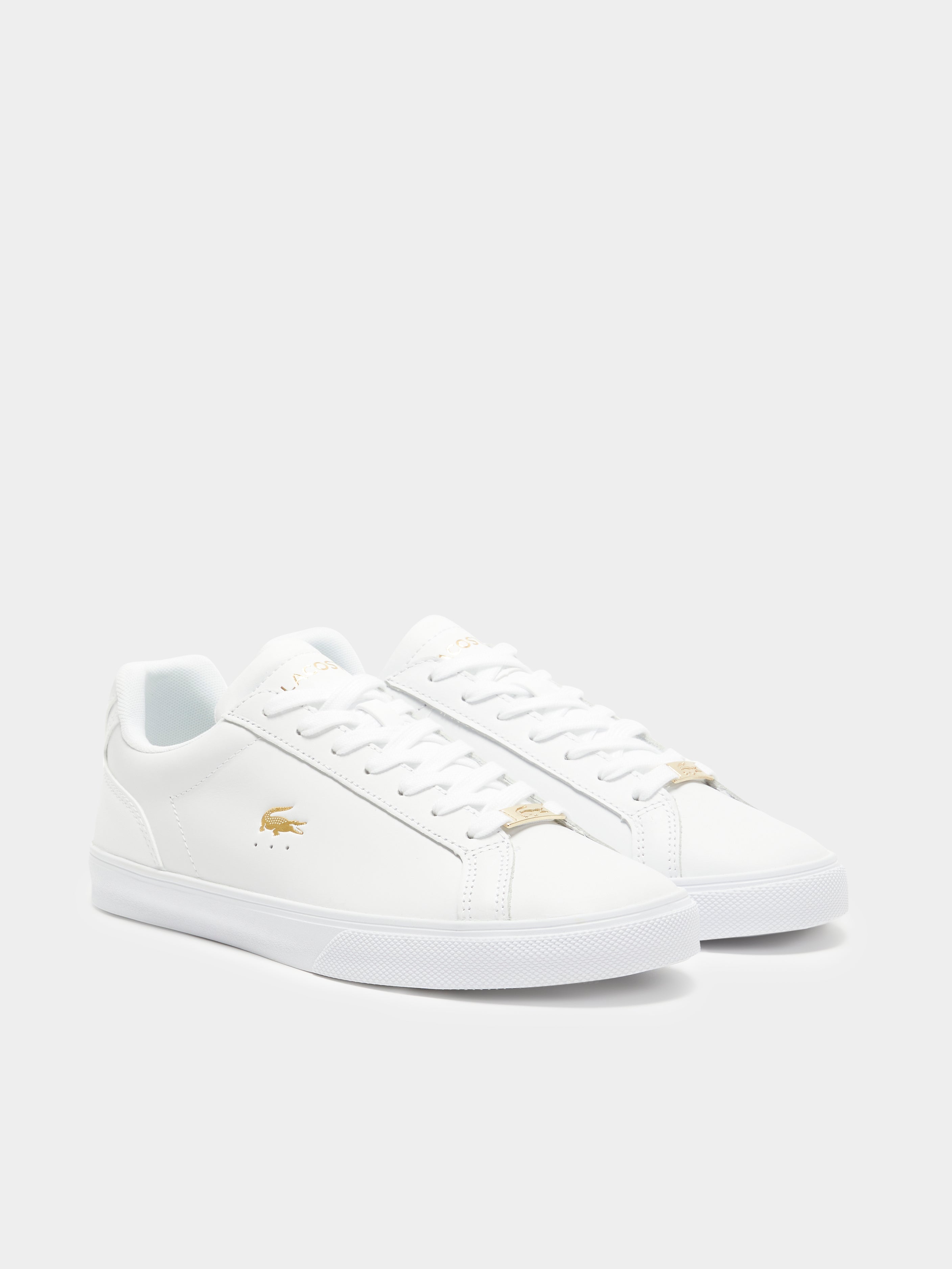 Womens Lerond Pro Sneakers in White Gold