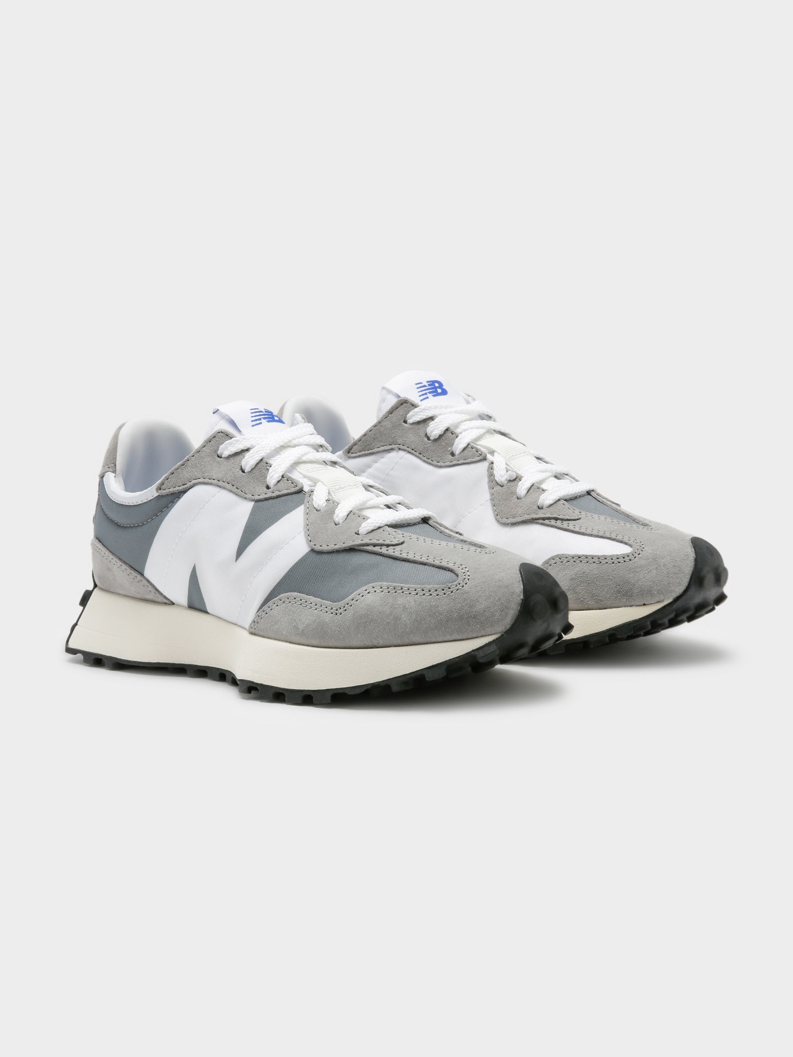 Unisex 327 Sneakers in Grey & Blue