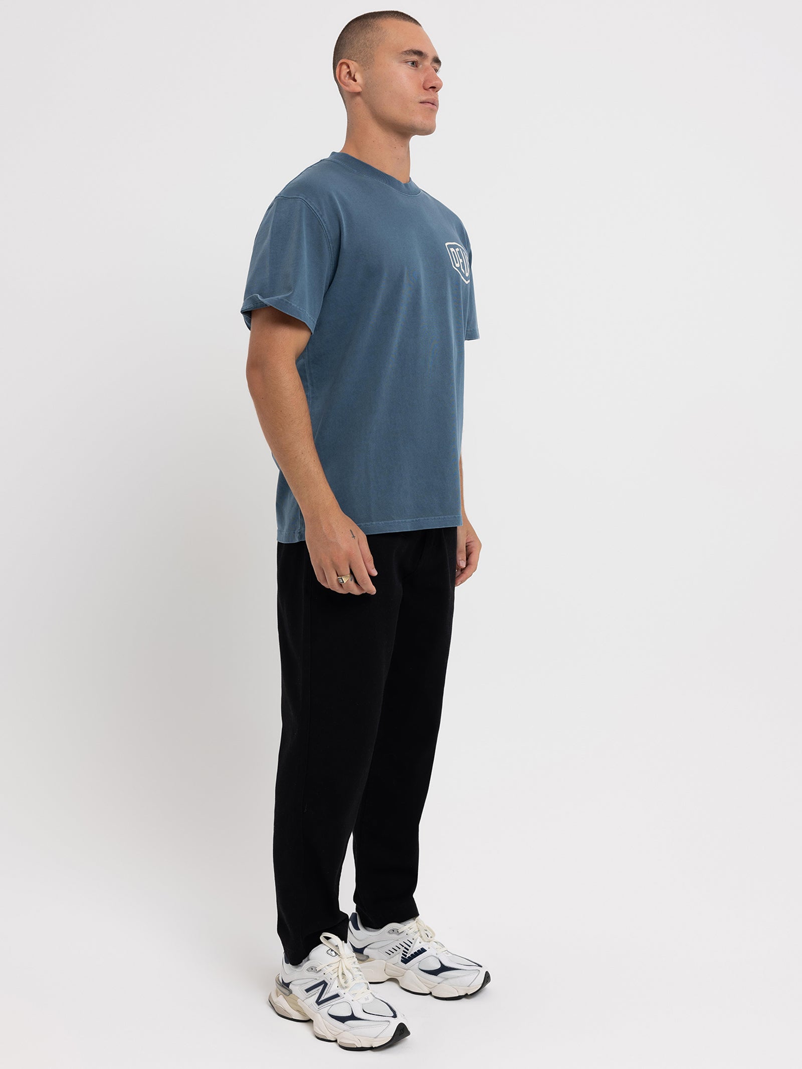 Garment Dyed Shield T-Shirt