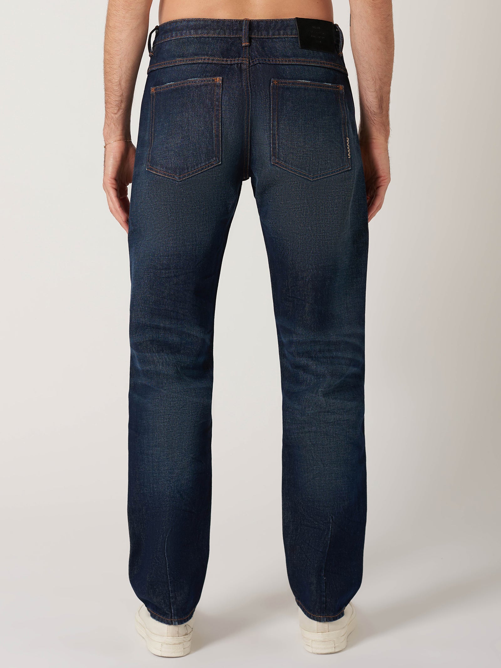 Liam Loose Serial In Organic Dark Blue