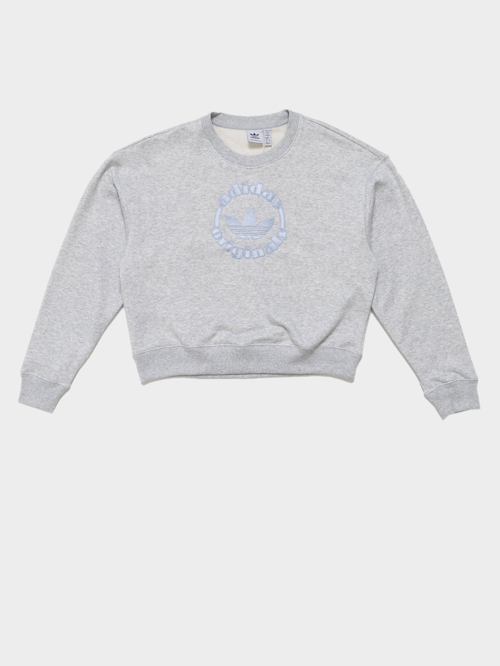 Sweatshirt in Light Grey Heather