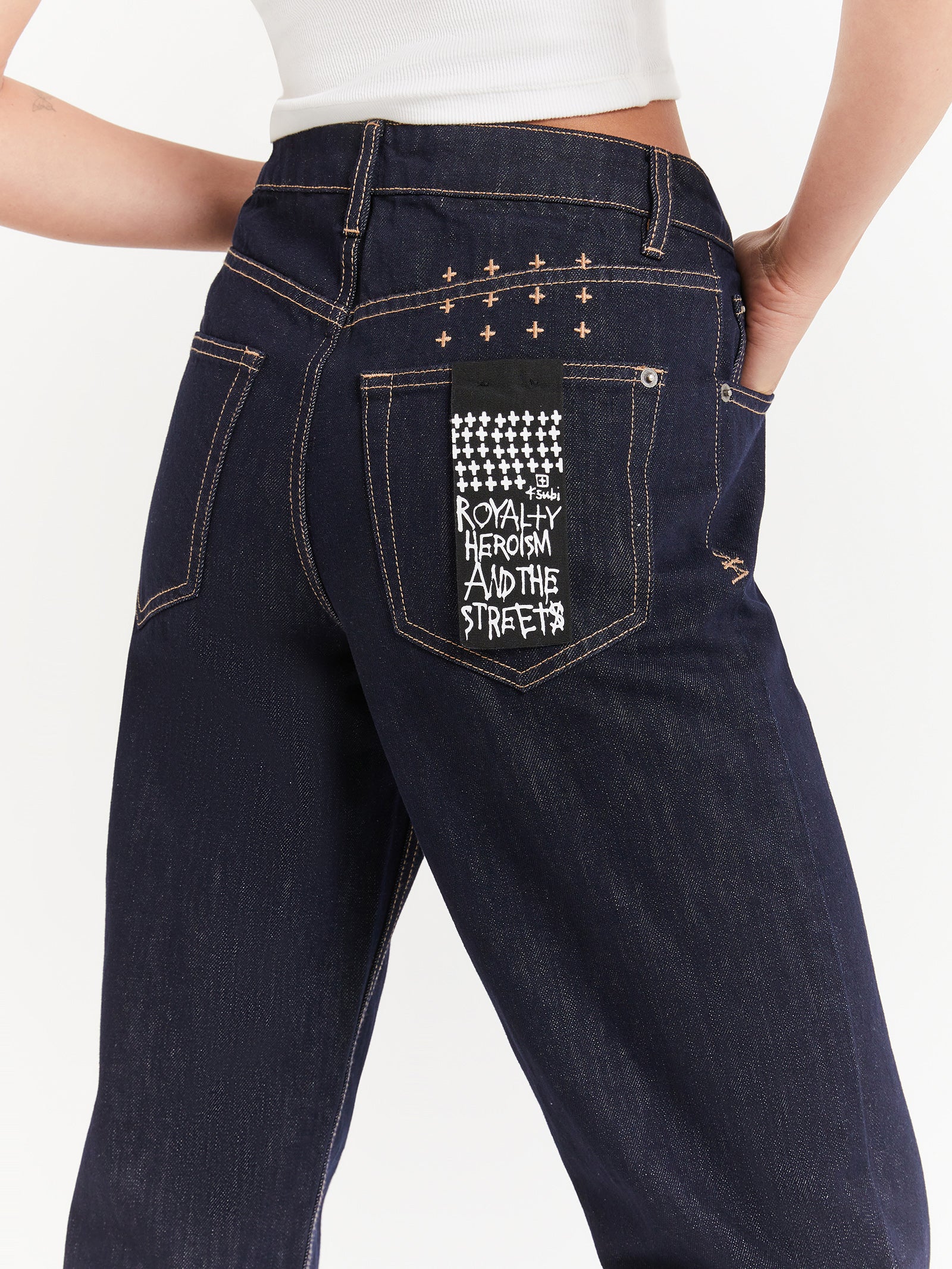 Brooklyn Zenith Pop Jeans in Indigo Blue