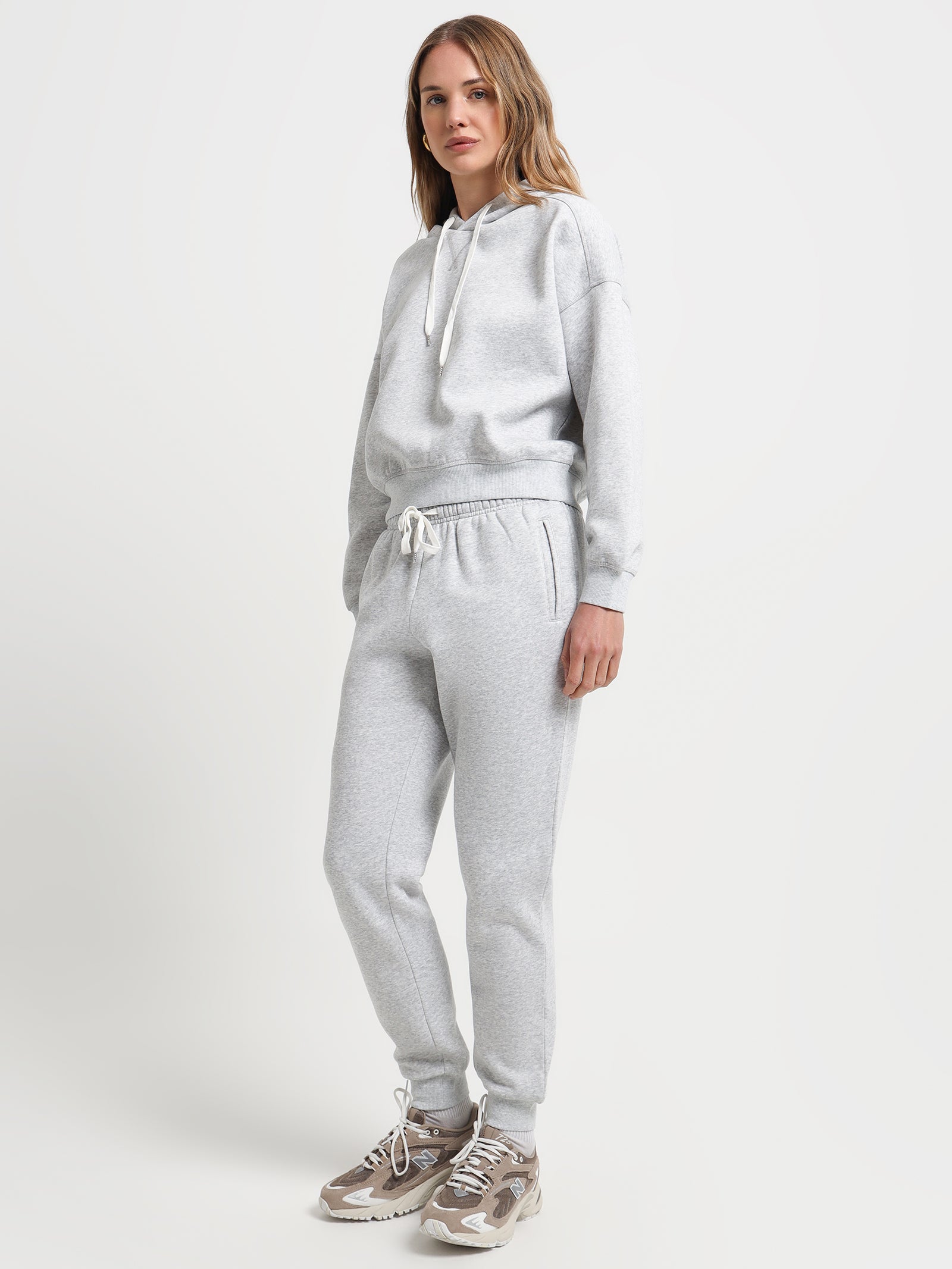 Carter Classic Trackpants in Grey Marle