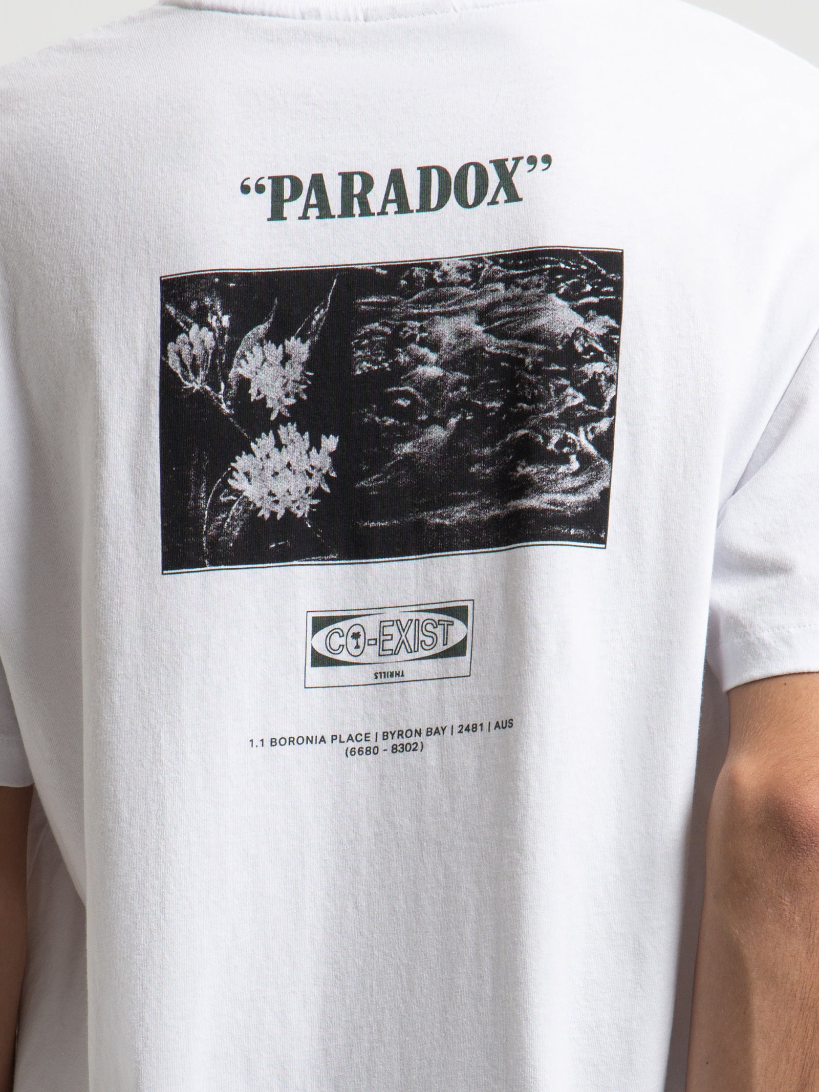 Paradox Merch Fit T-Shirt in White