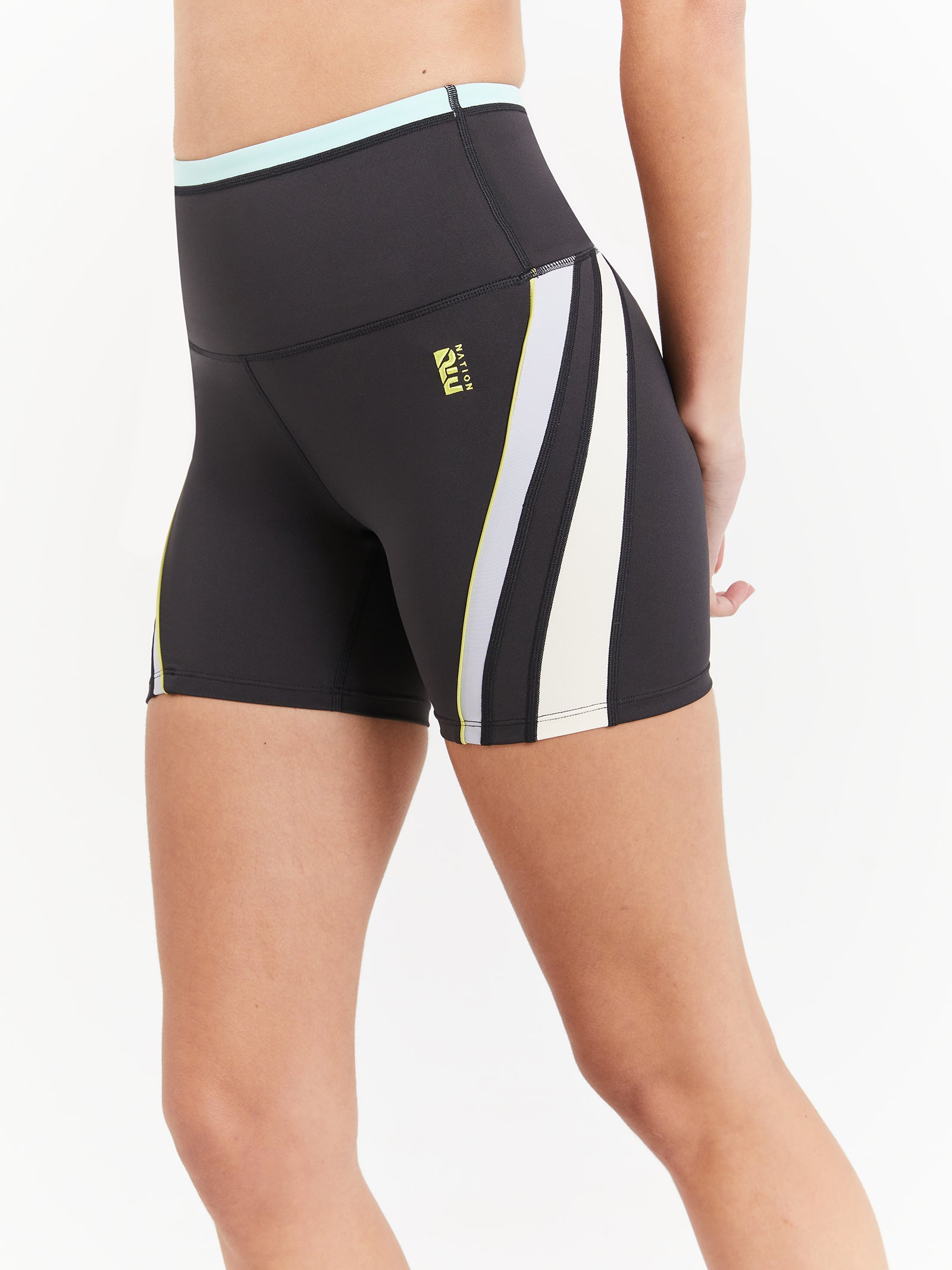 Refraction Bike Shorts in Black