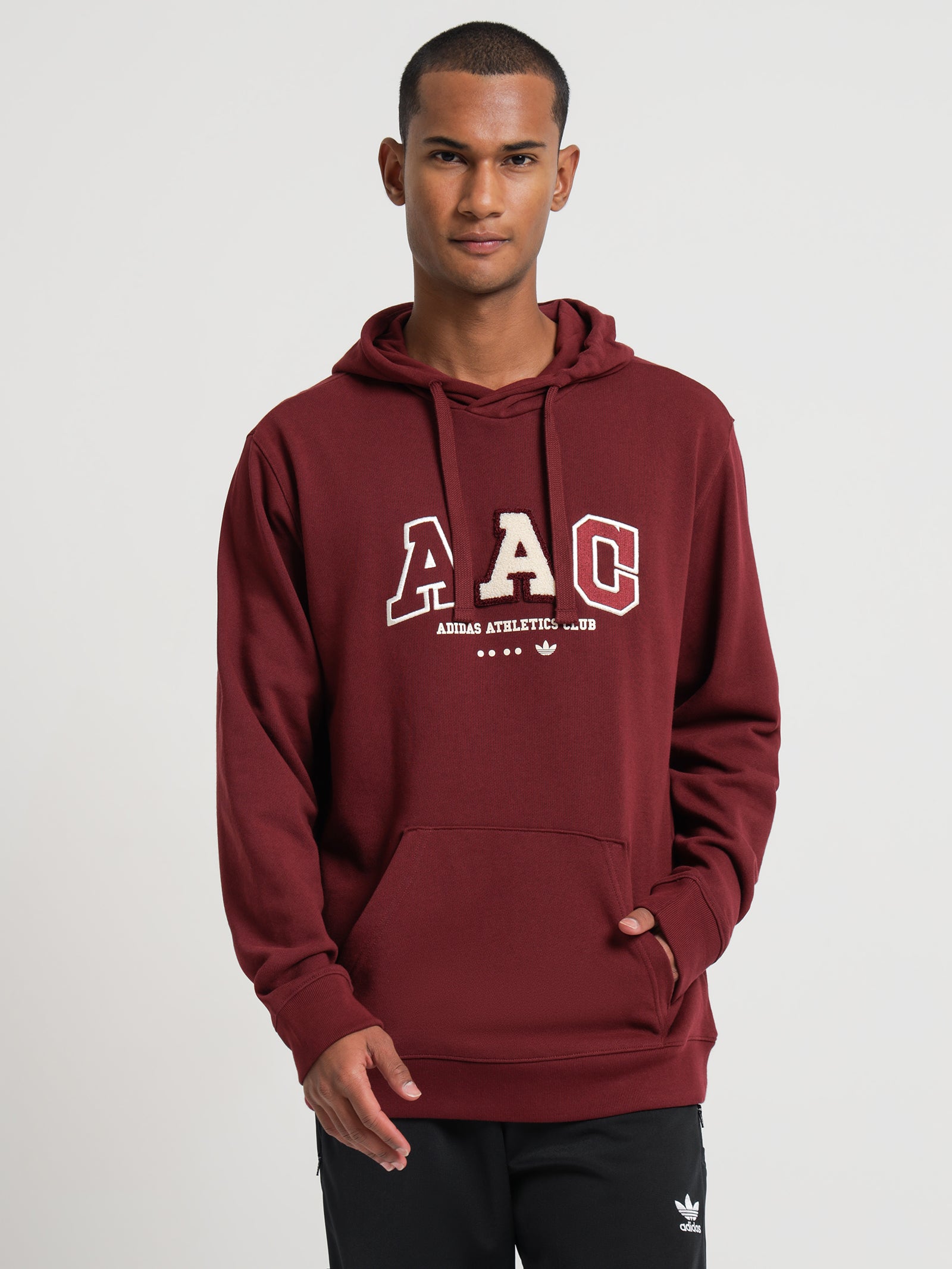 Rifta Metro ACC Hoodie in Shadow Red