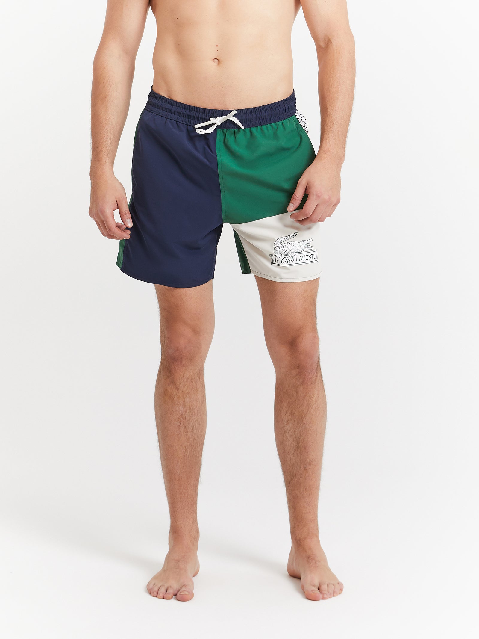 Neo Heritage Le Club Swim Shorts in Navy