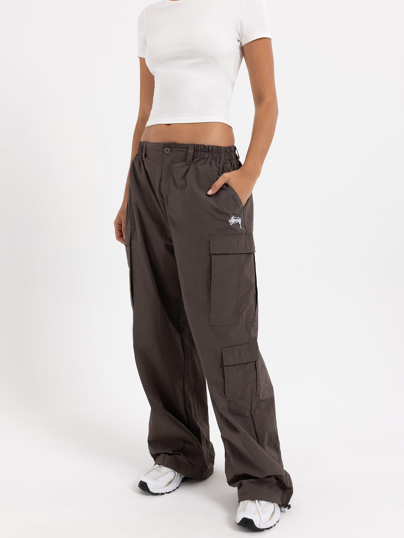 Stock Nylon Cargo Pants