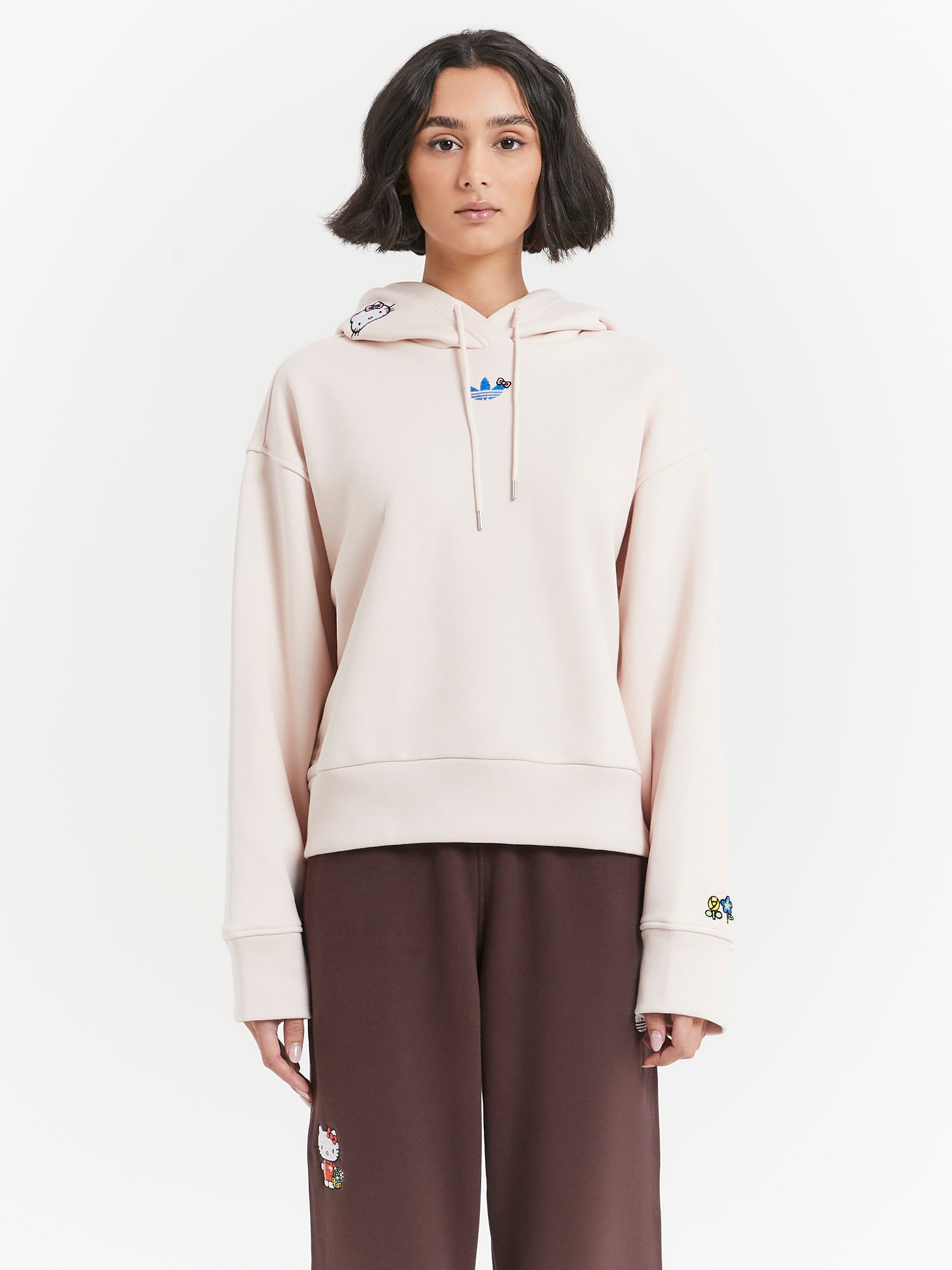 Adidas Originals x Hello Kitty Hoodie in Wonder Quartz