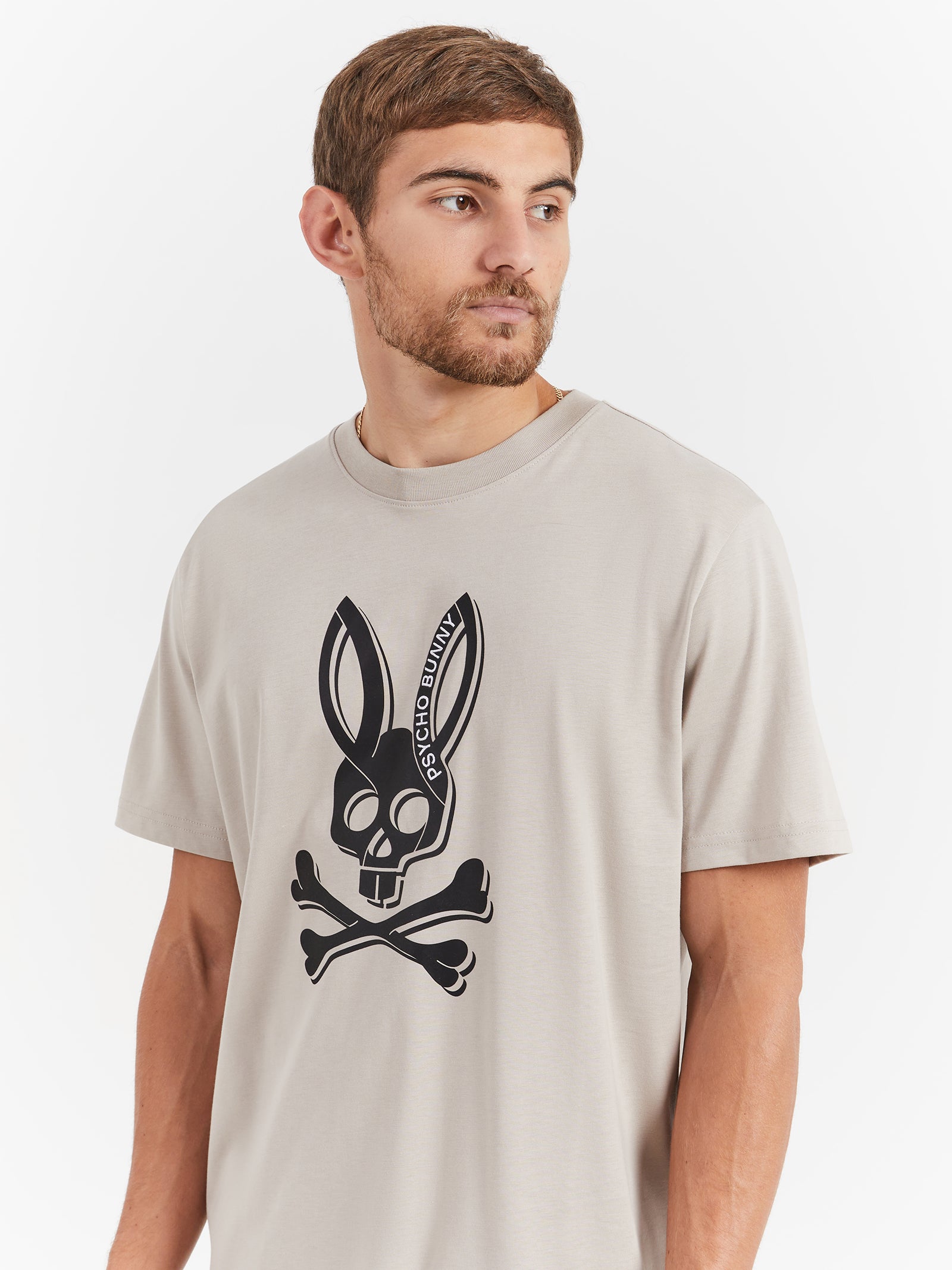 Serge Graphic T-Shirt in Sandstone